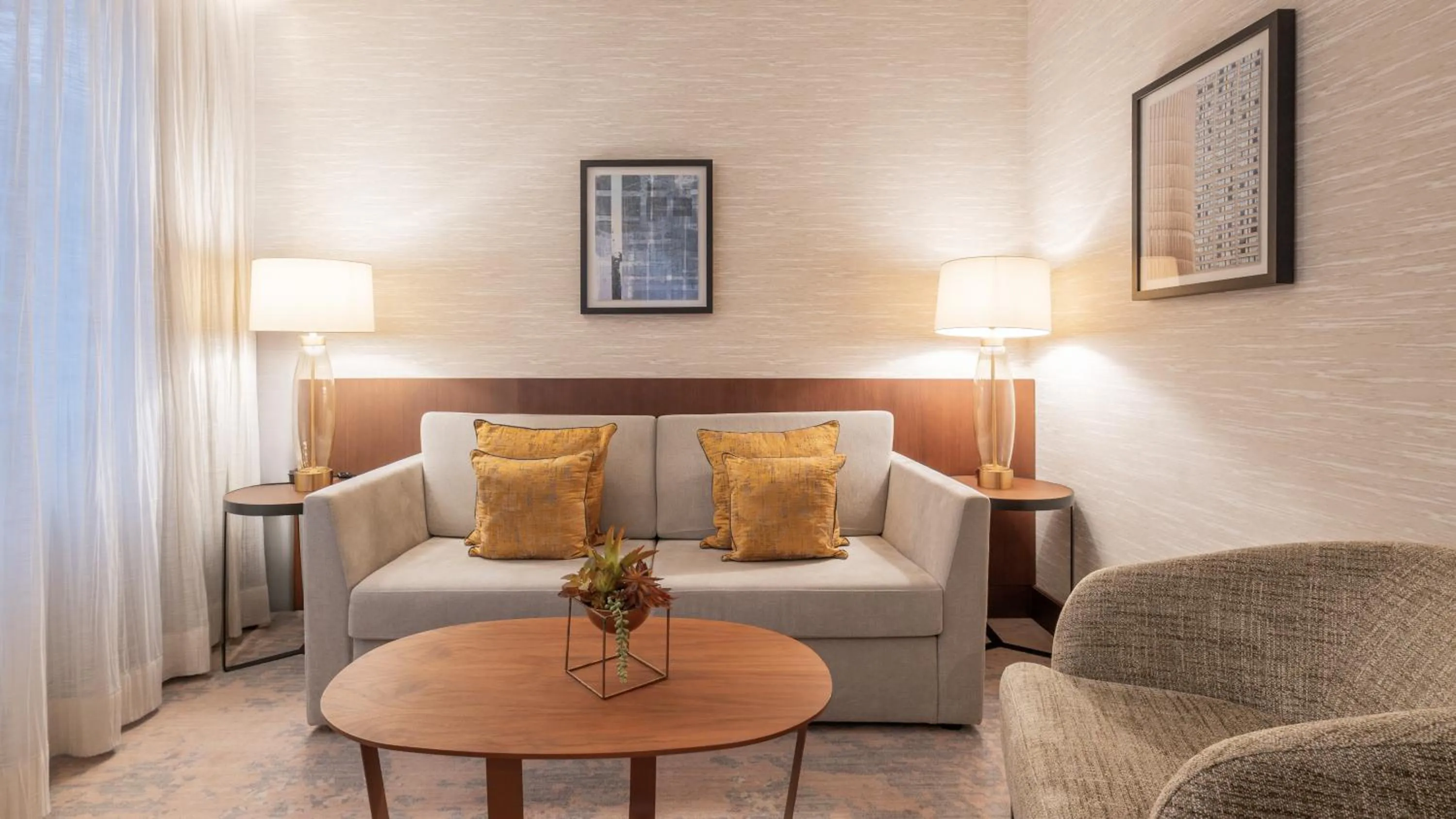 Living room in InterContinental Berlin by IHG