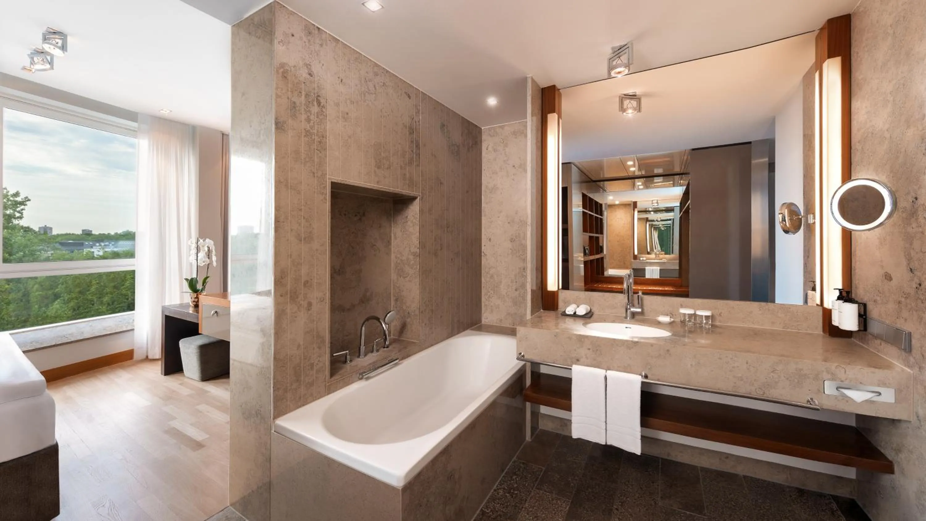 Bathroom in InterContinental Berlin by IHG
