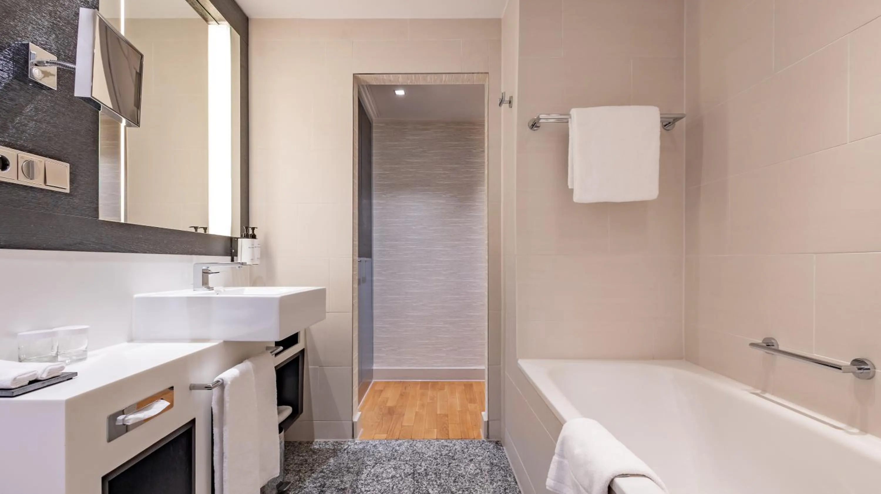 Bathroom in InterContinental Berlin by IHG