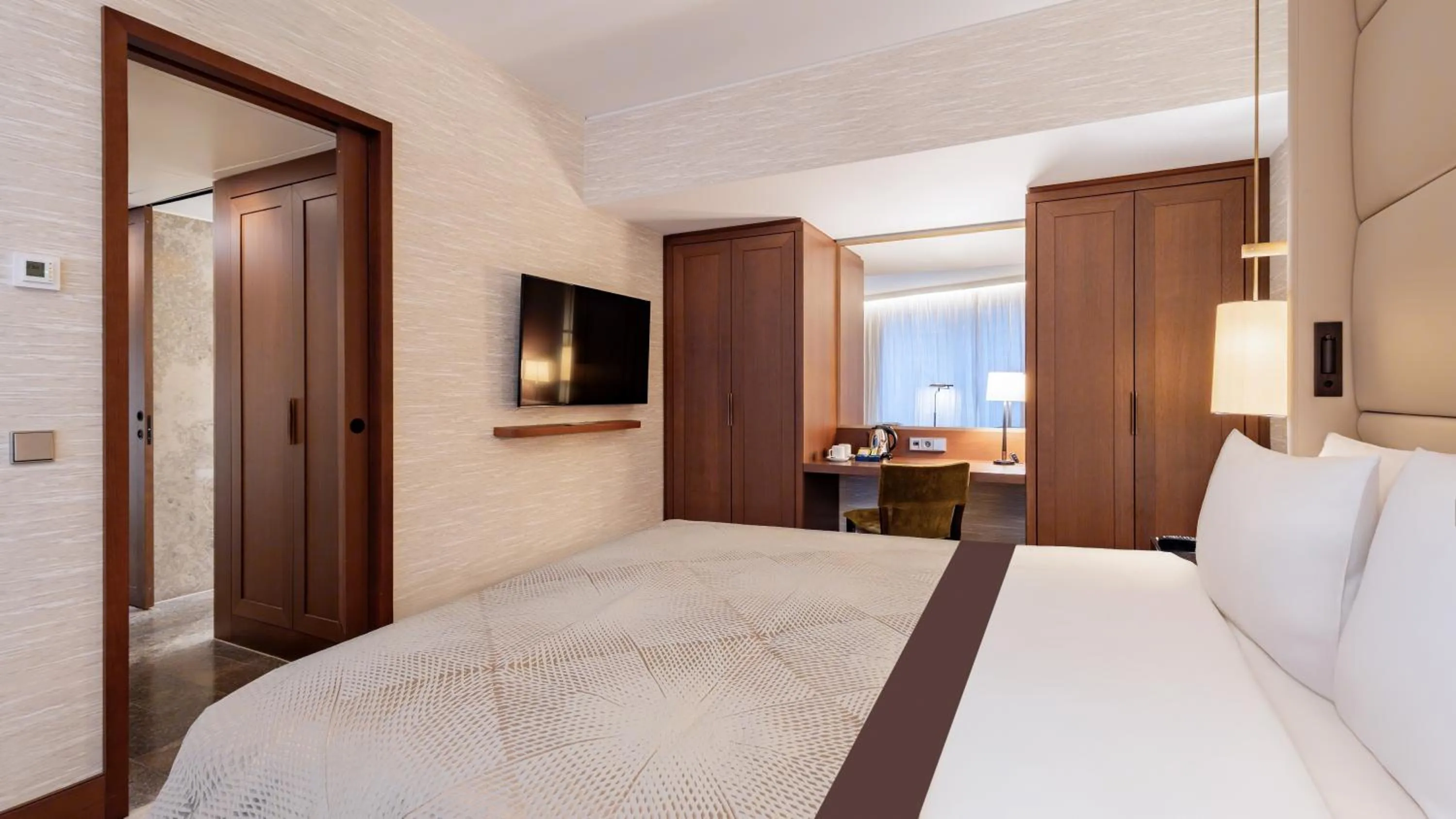 Bed in InterContinental Berlin by IHG