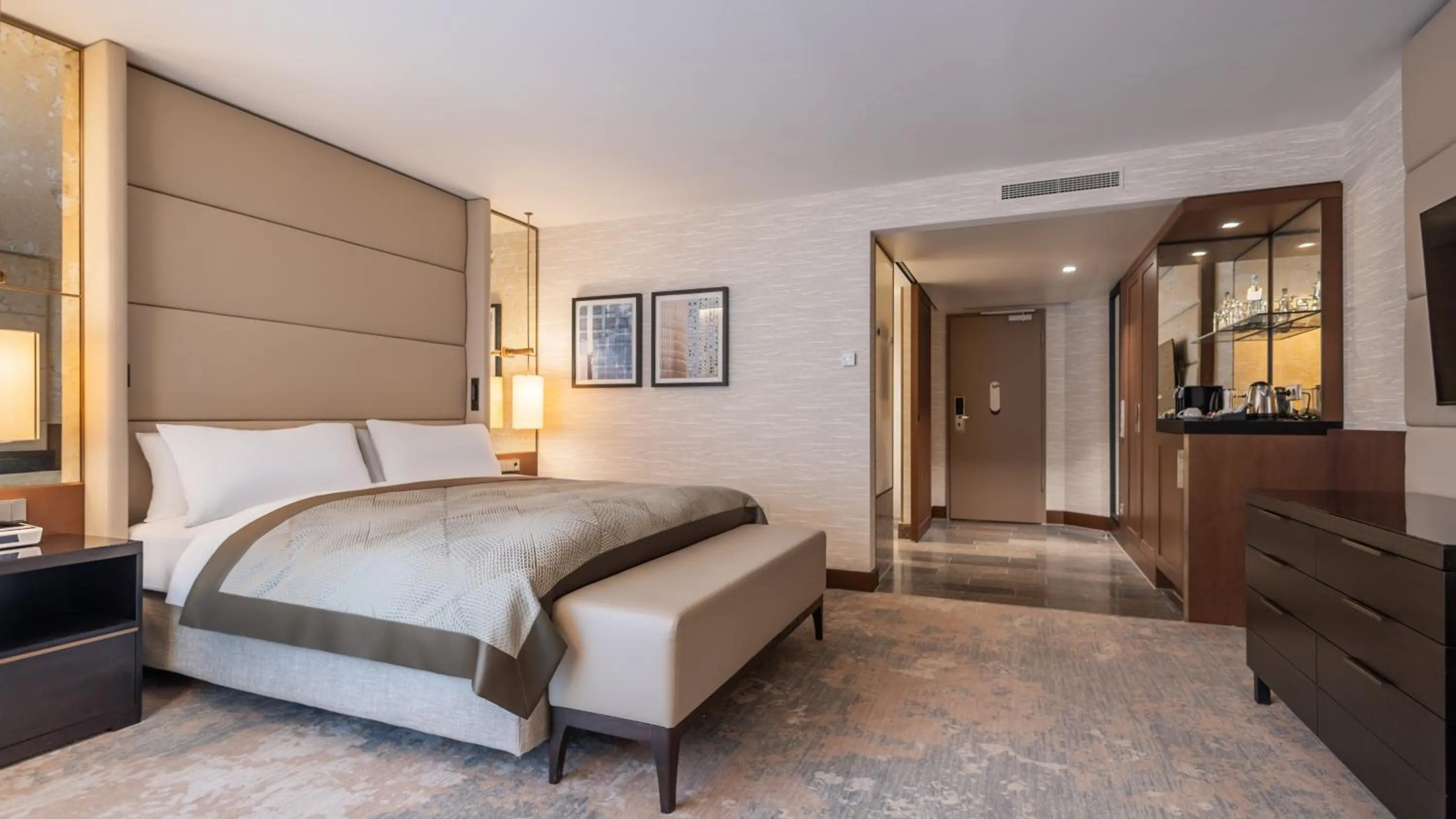 Bed in InterContinental Berlin by IHG