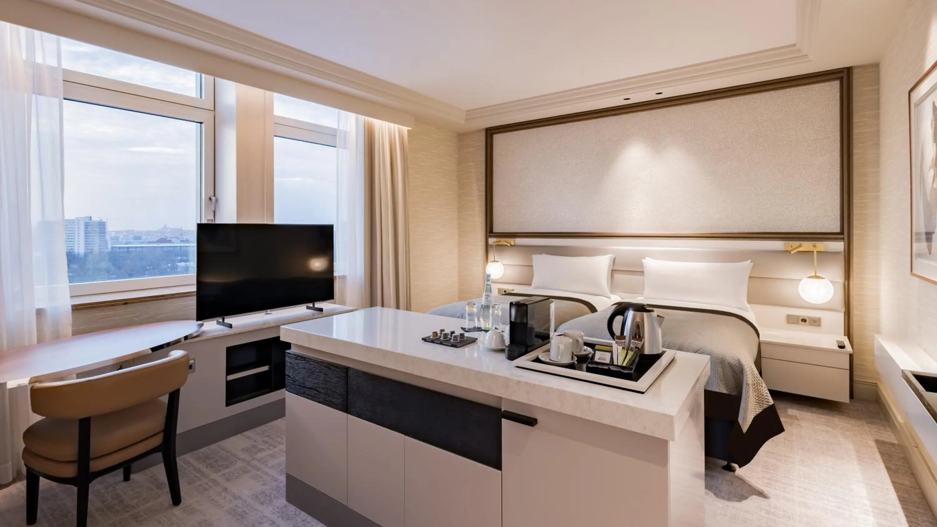 Bed in InterContinental Berlin by IHG