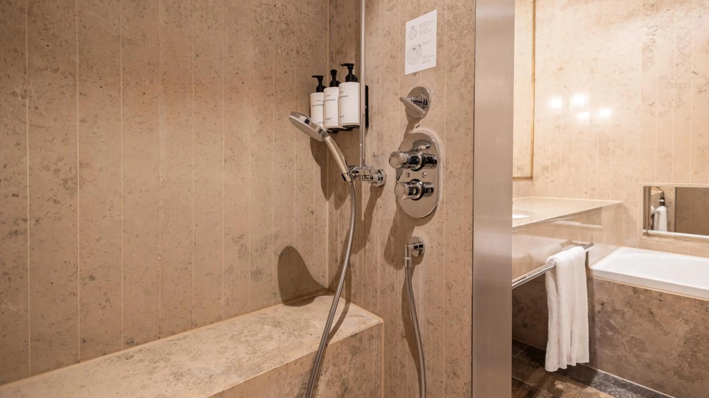 Shower in InterContinental Berlin by IHG