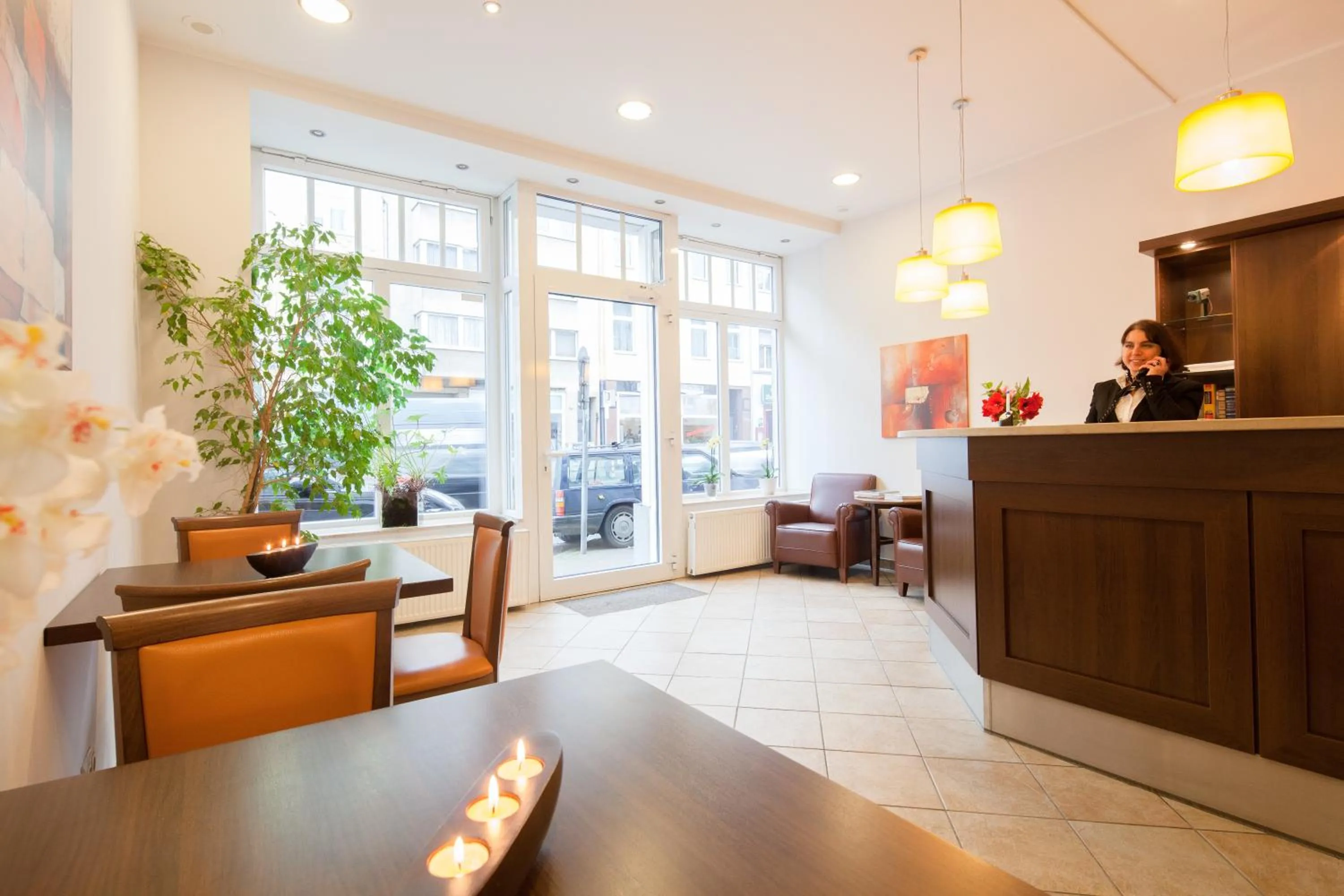 Lobby or reception in Hotel Herzog