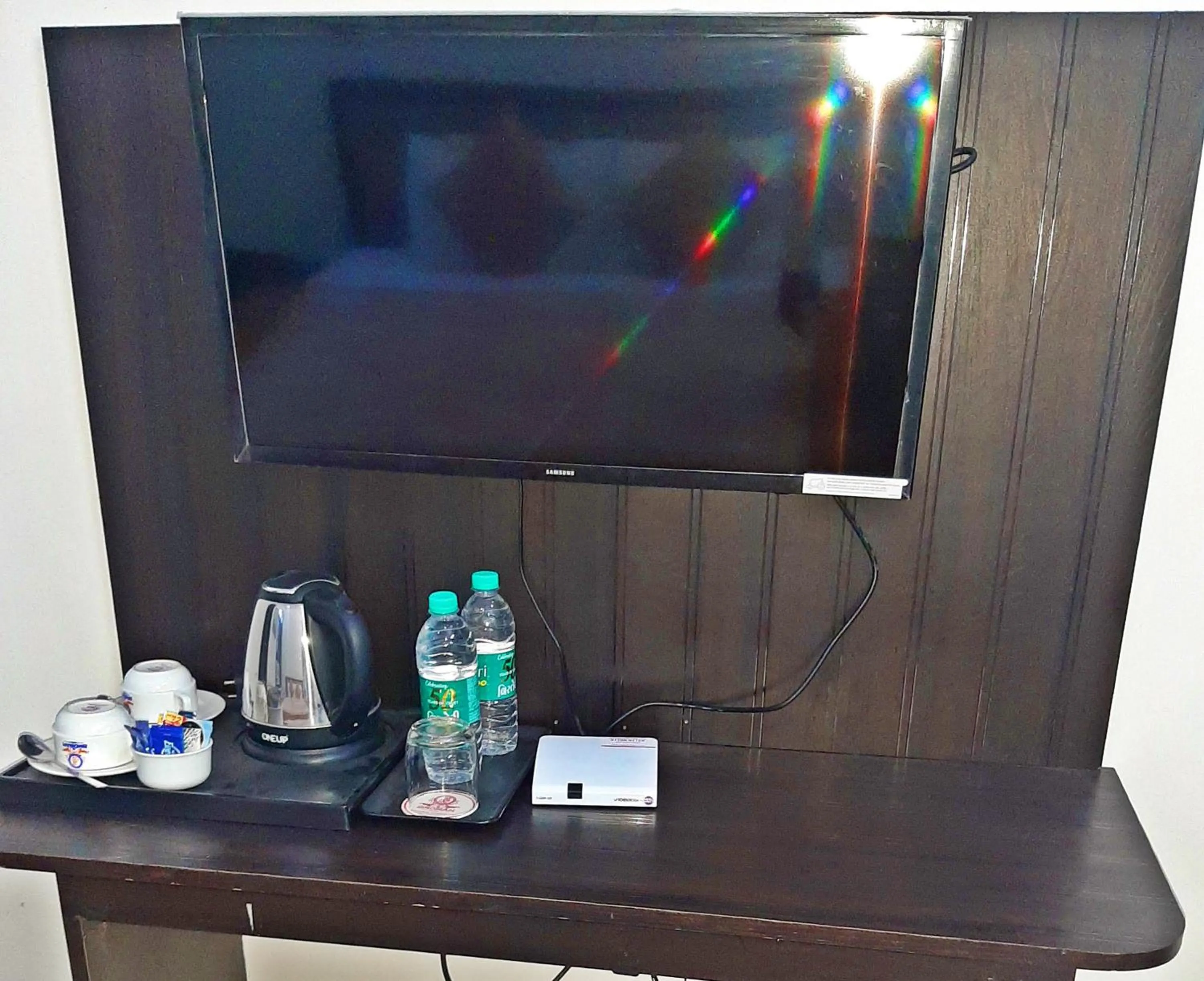 TV and multimedia in Bindiram Express by ShriGo Hotels