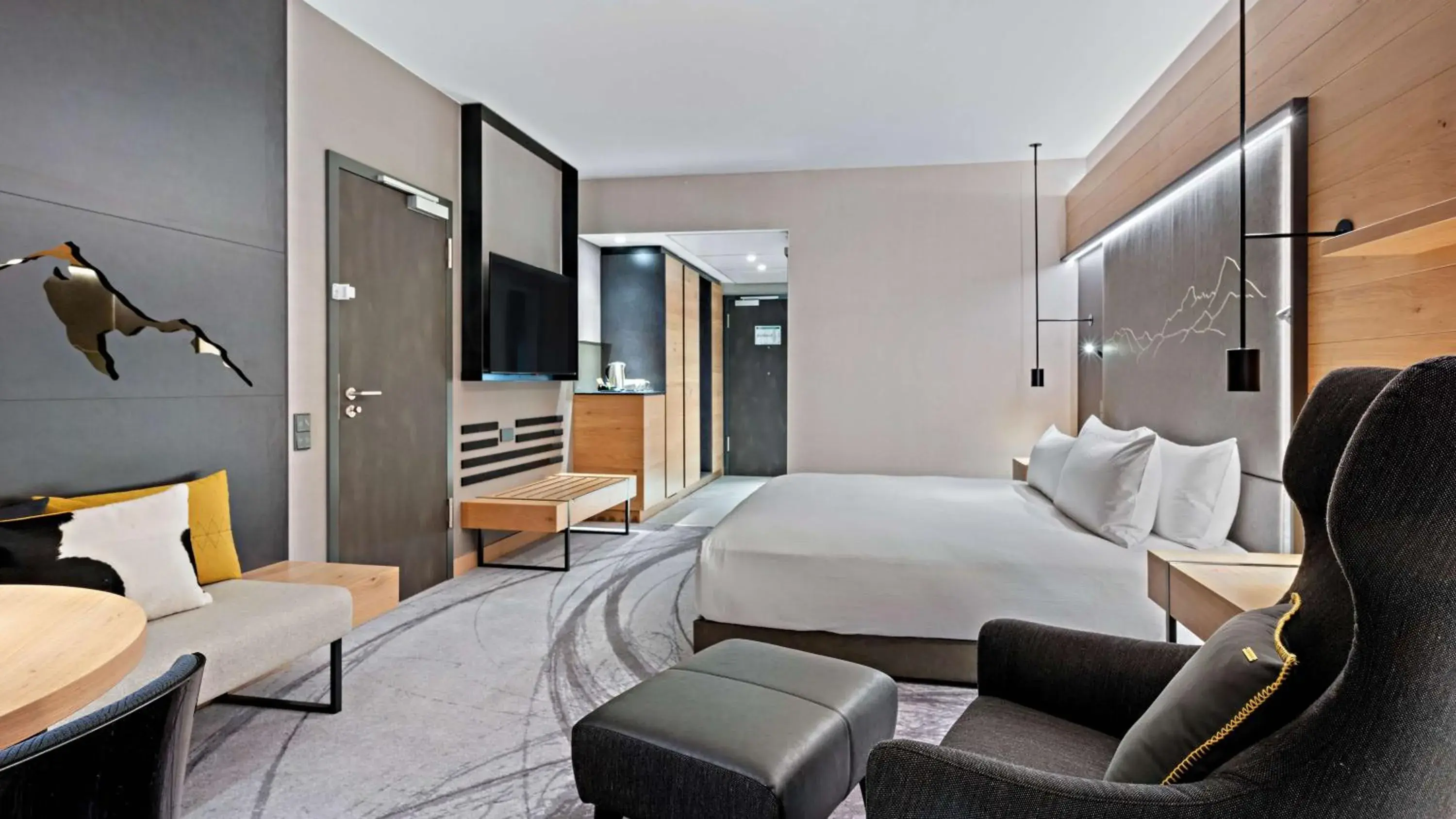King Guest Room in Hilton Munich Airport King Guest Room in Hilton Munich Airport