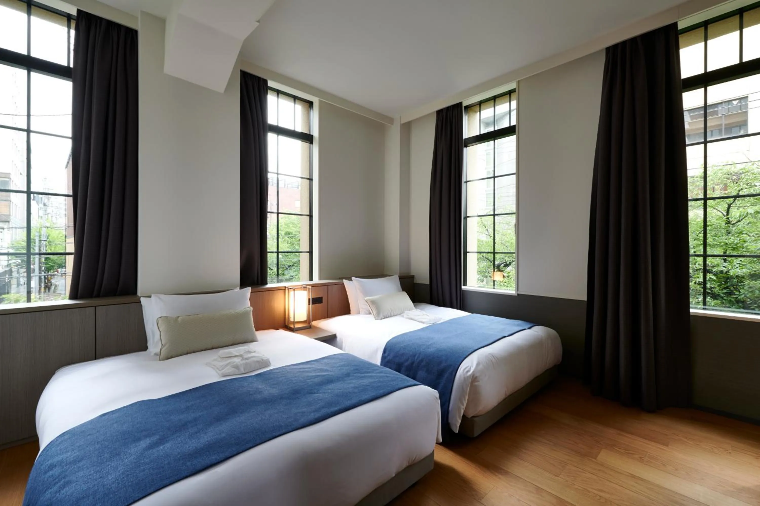 Photo of the whole room, Bed in The Gate Hotel Kyoto Takasegawa by Hulic