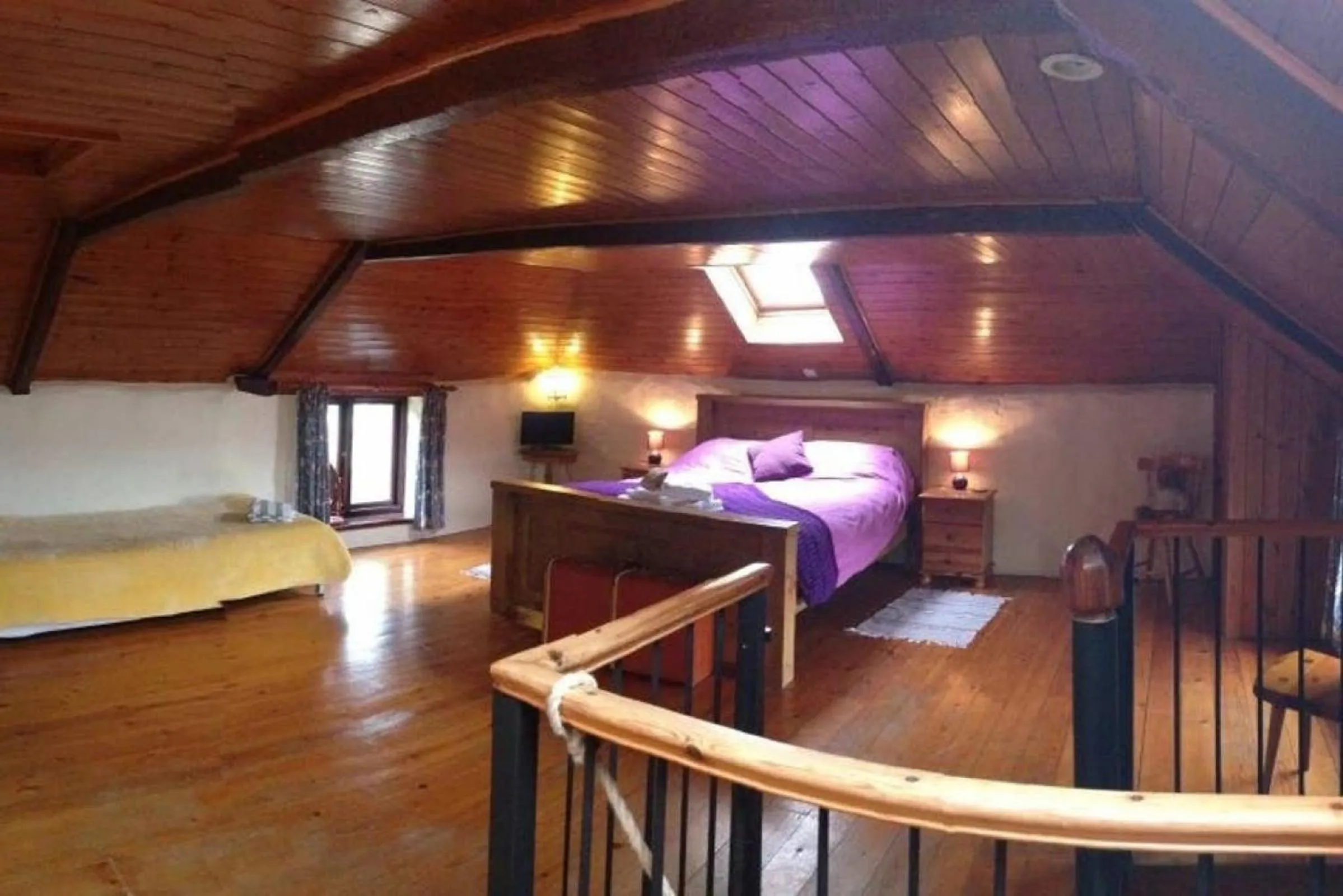 Bedroom, Bed in Cottage Barn, Jacobstow