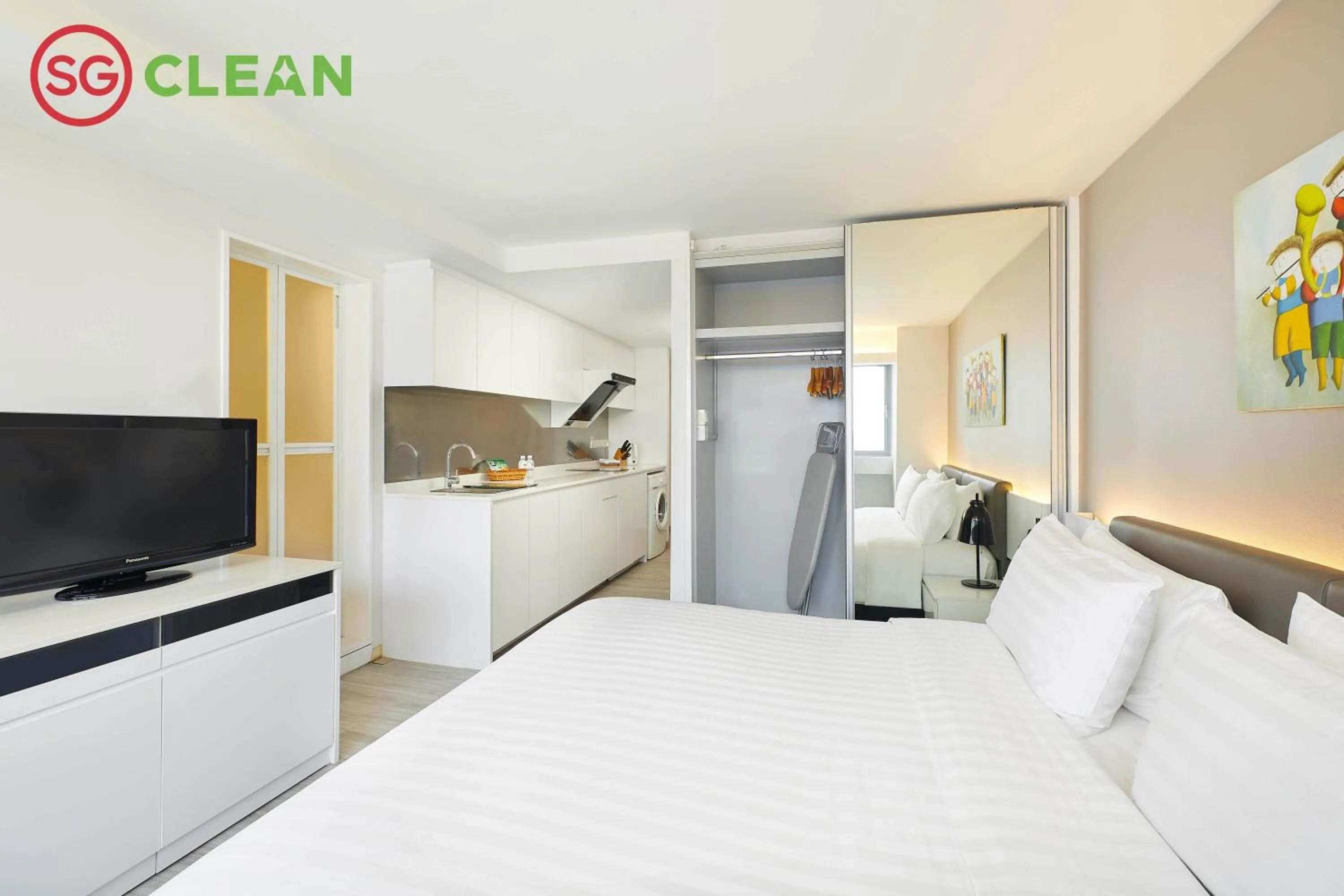 Bed in Wilby Central Serviced Apartments