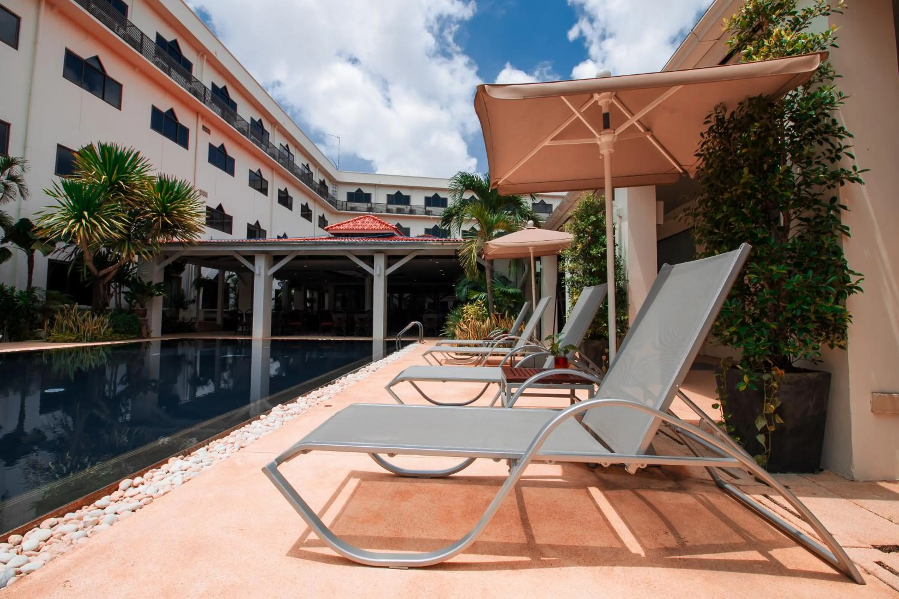 Swimming pool in LAOTEL VIENTIANE