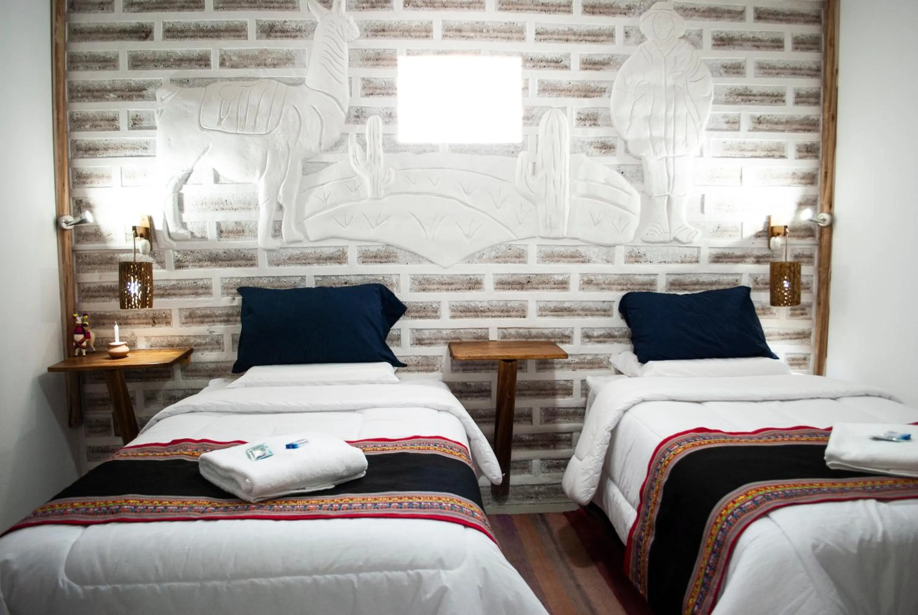 Bed in Hotel Sal Andina