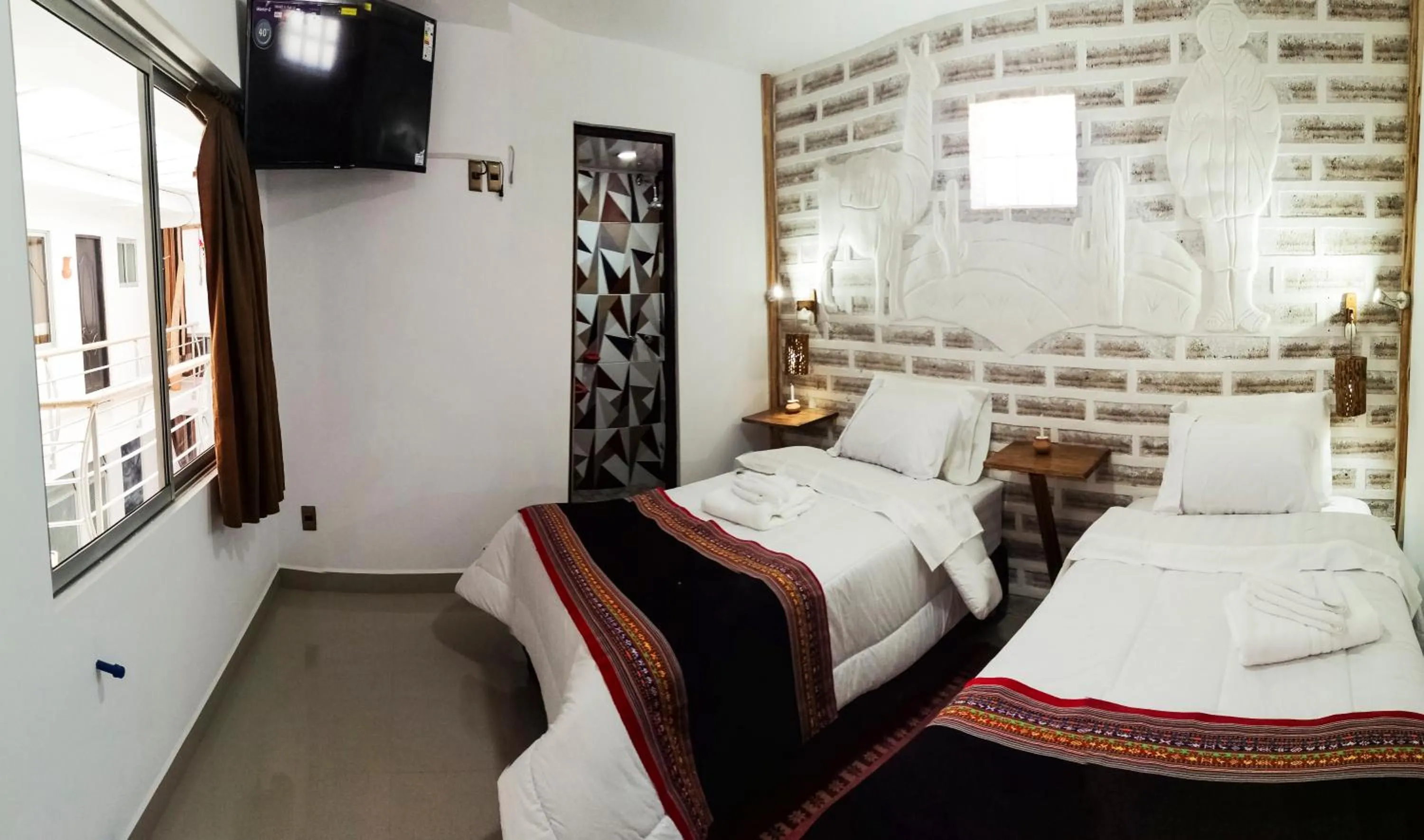 Bed in Hotel Sal Andina