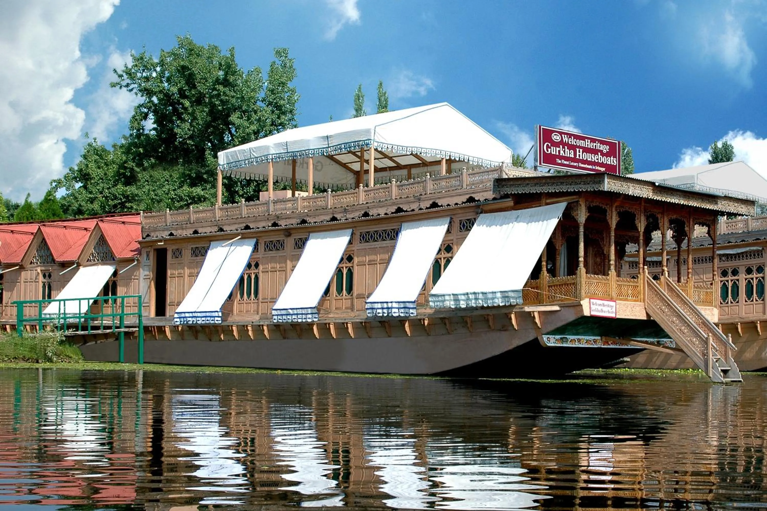 Property building in WelcomHeritage Gurkha Houseboats