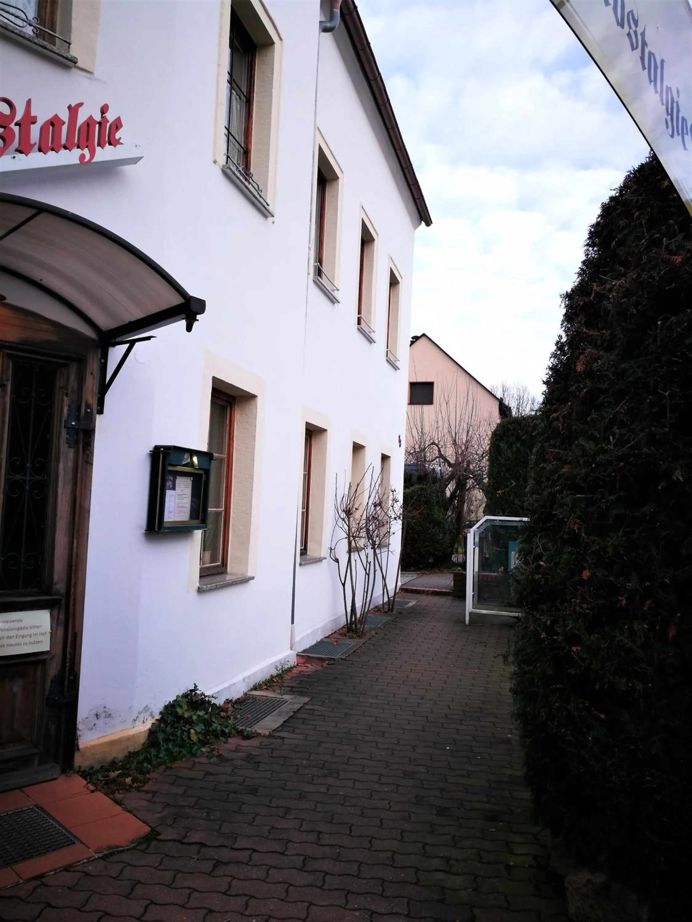 Property building in Pension & Gasthaus Nostalgie