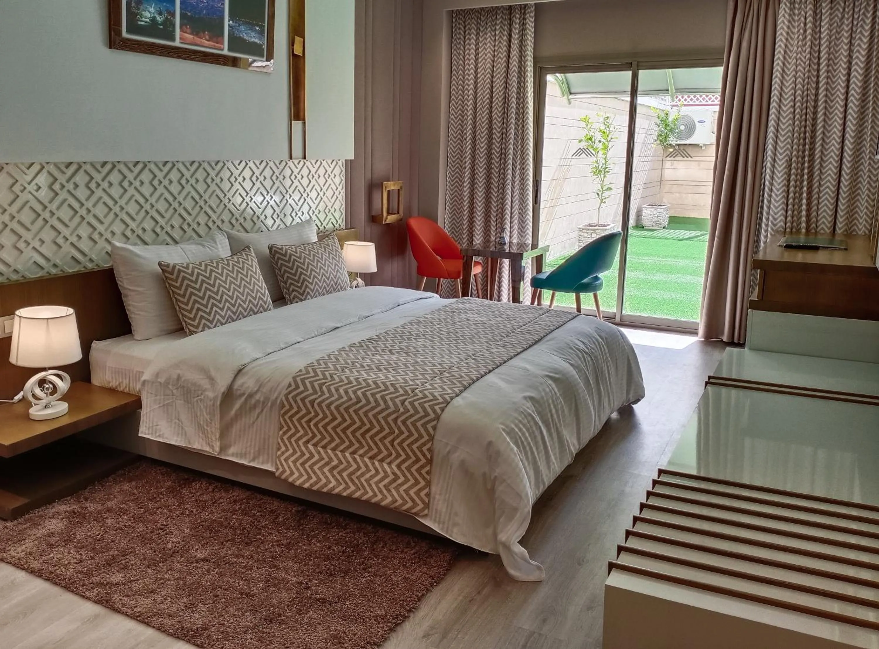 Bed in Hôtel Atlas Saiss Fès