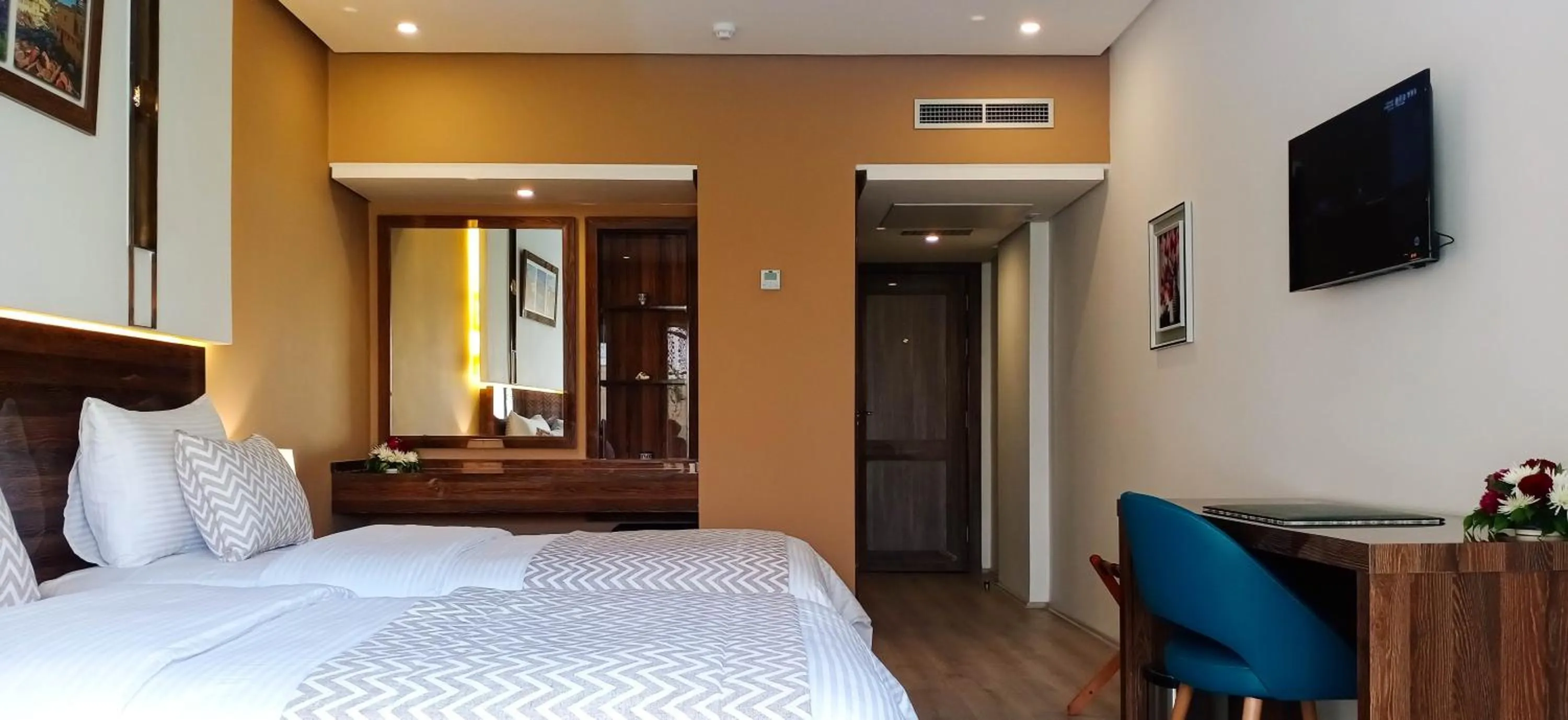 Bed in Hôtel Atlas Saiss Fès