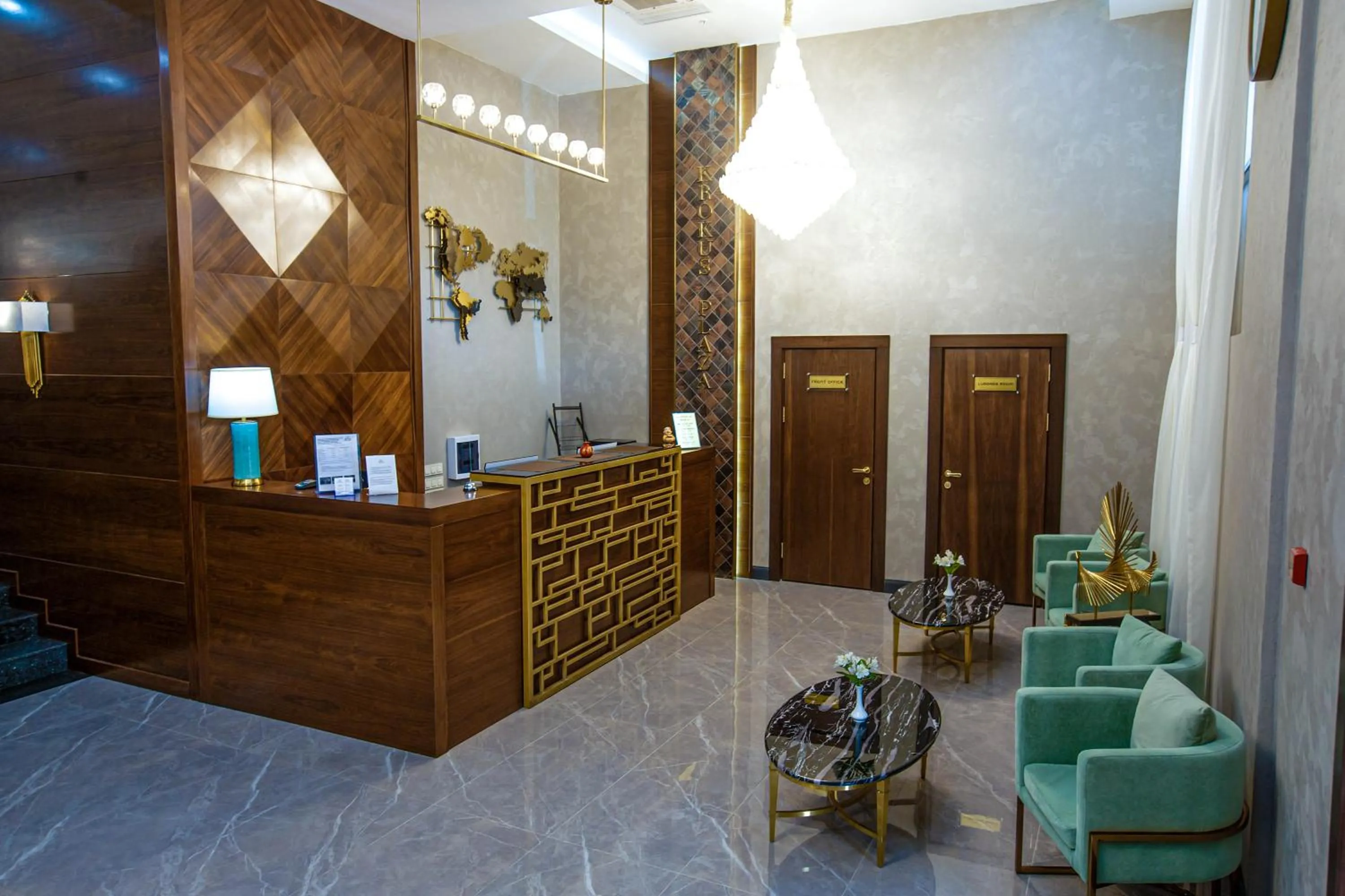 Lobby or reception in Krokus Plaza