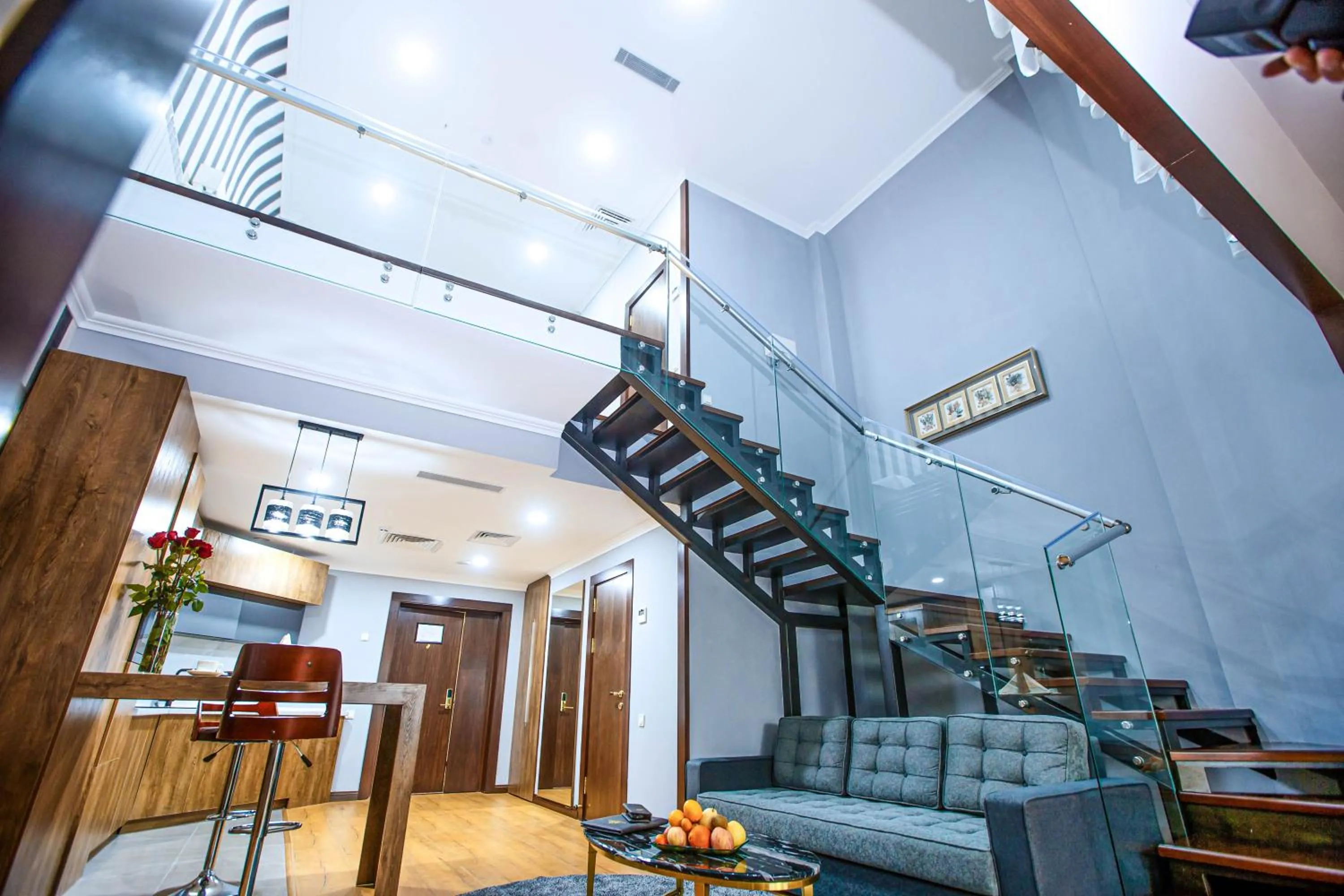 Living room in Krokus Plaza