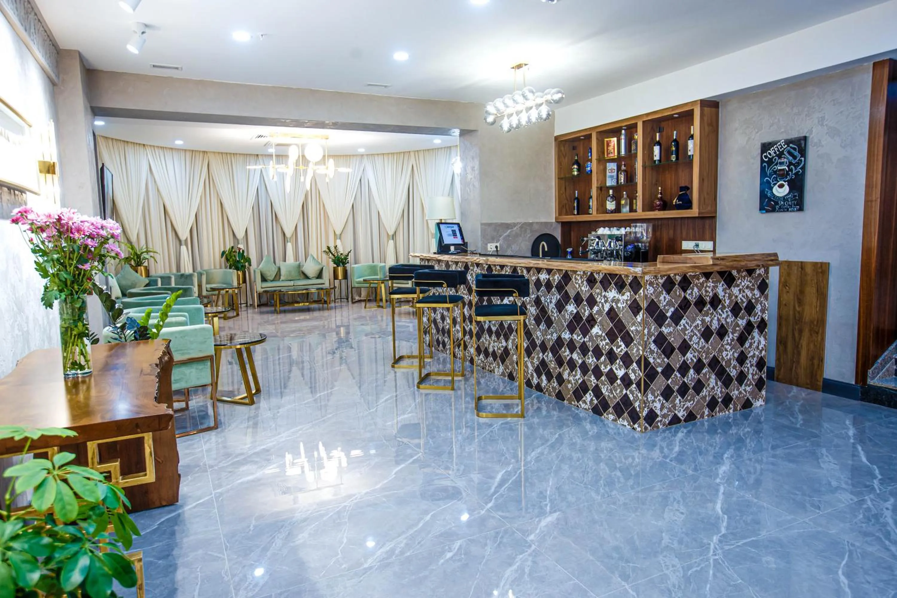 Lobby or reception in Krokus Plaza