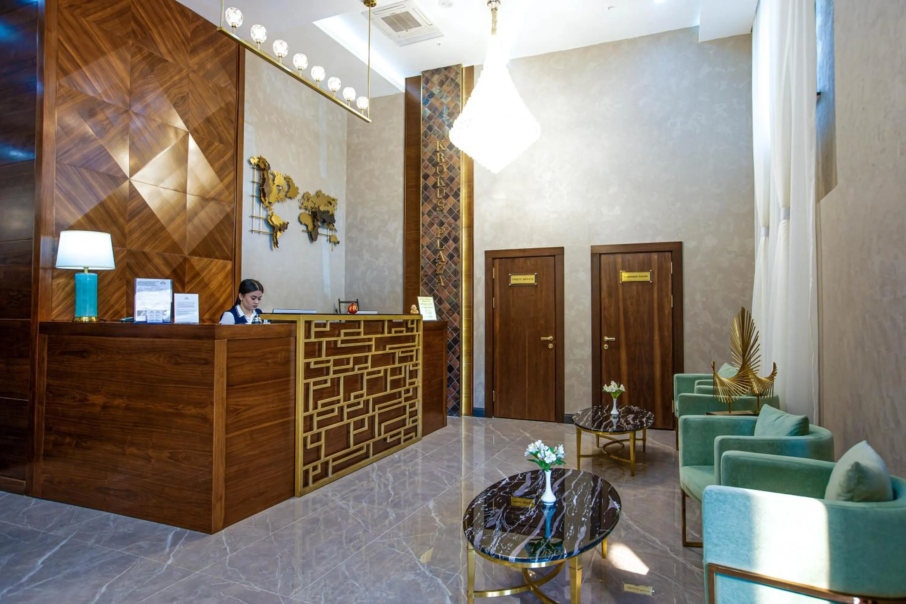 Lobby or reception in Krokus Plaza