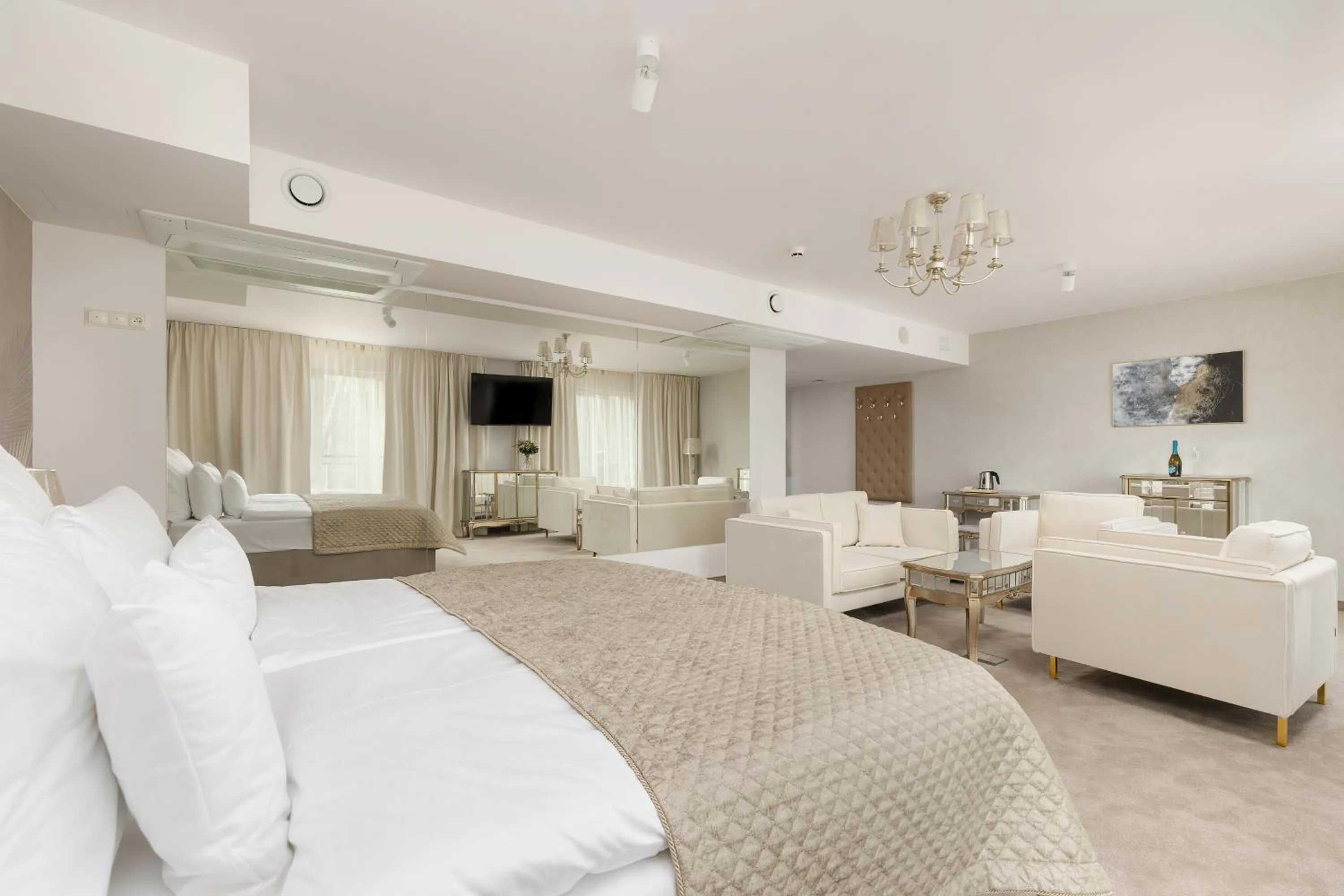 Photo of the whole room, Bed in Hotel Juvena Wellness & SPA