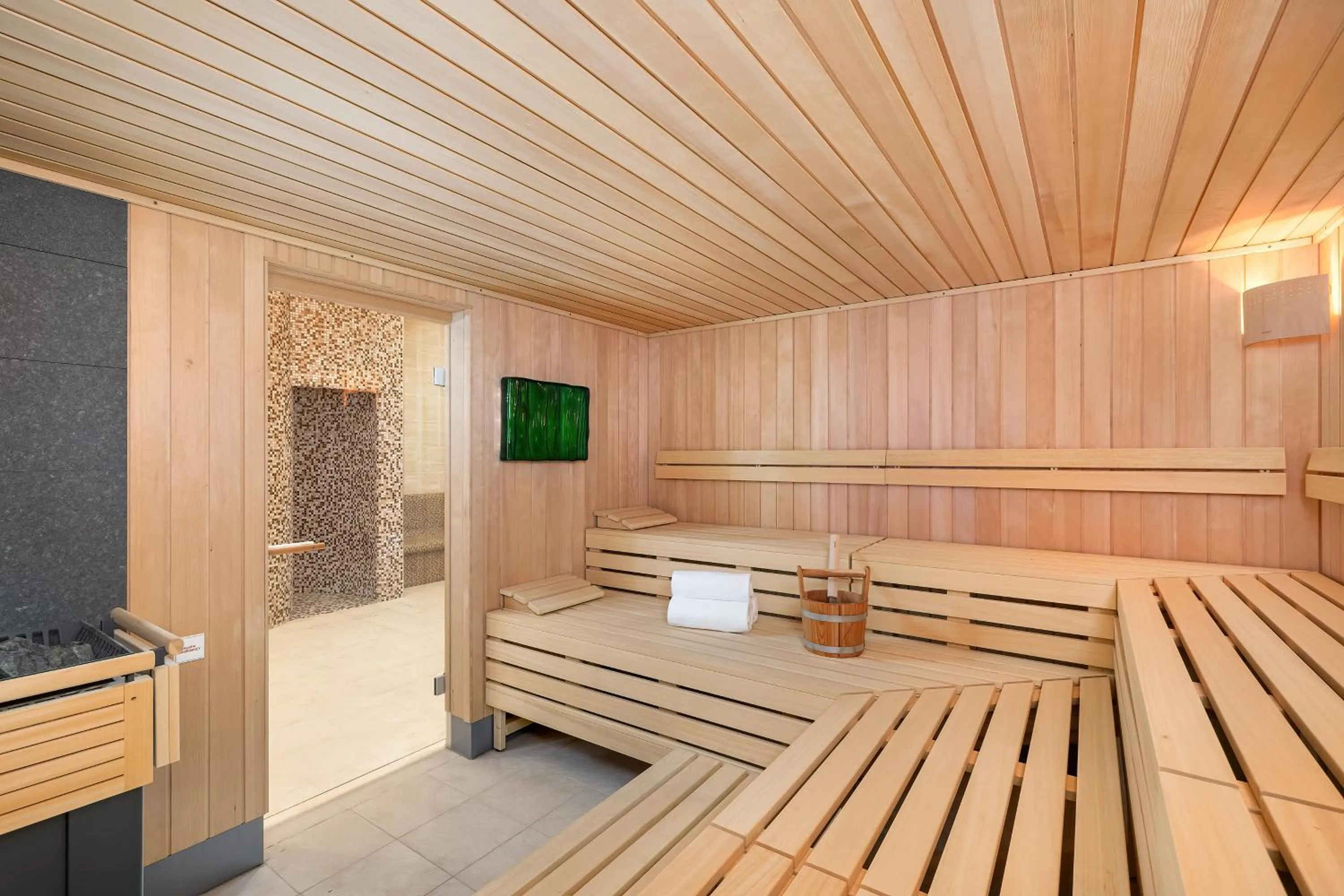 Sauna in Hotel Juvena Wellness & SPA