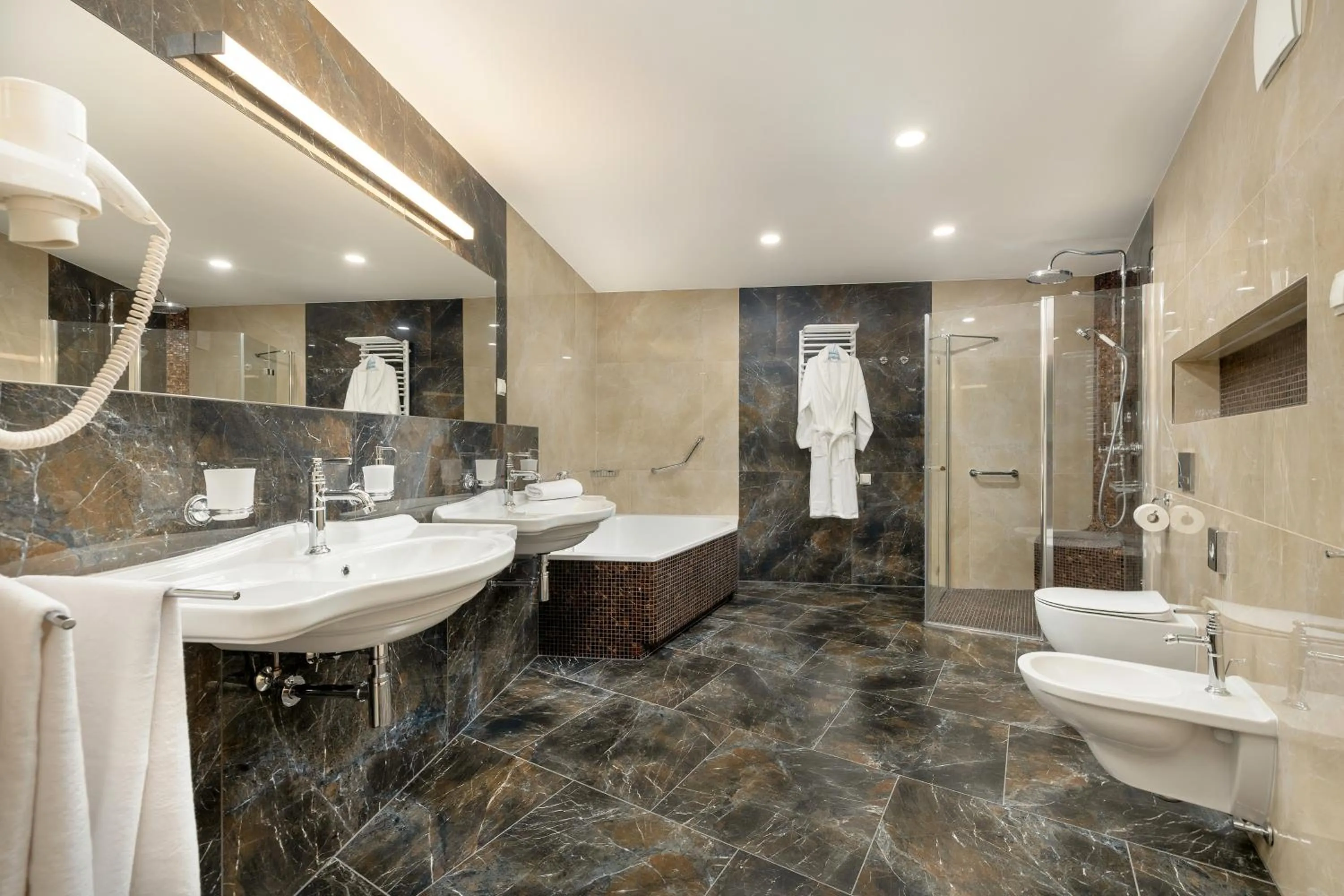 Shower in Hotel Juvena Wellness & SPA