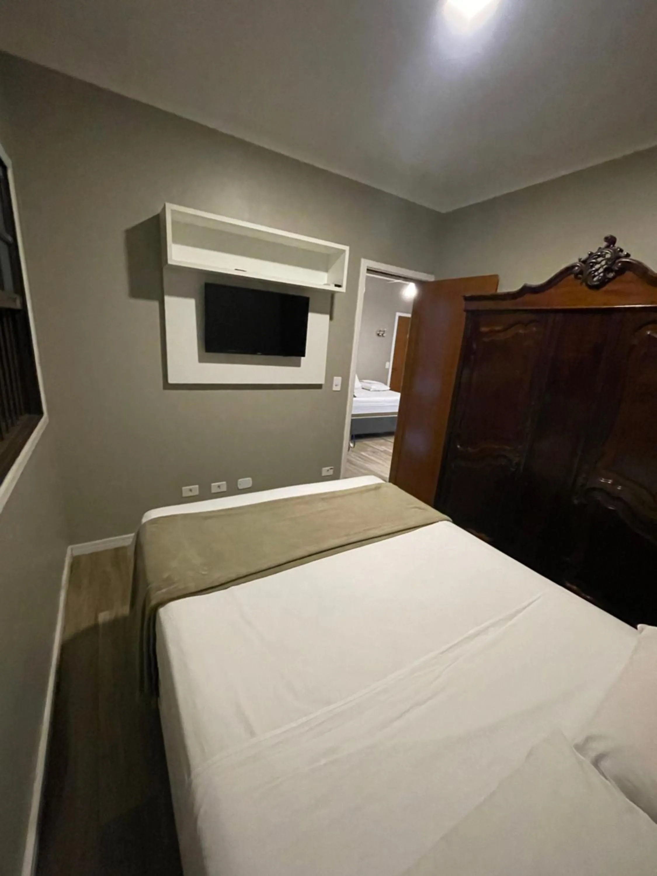 TV and multimedia, Bed in Pousada Chilli Brasil