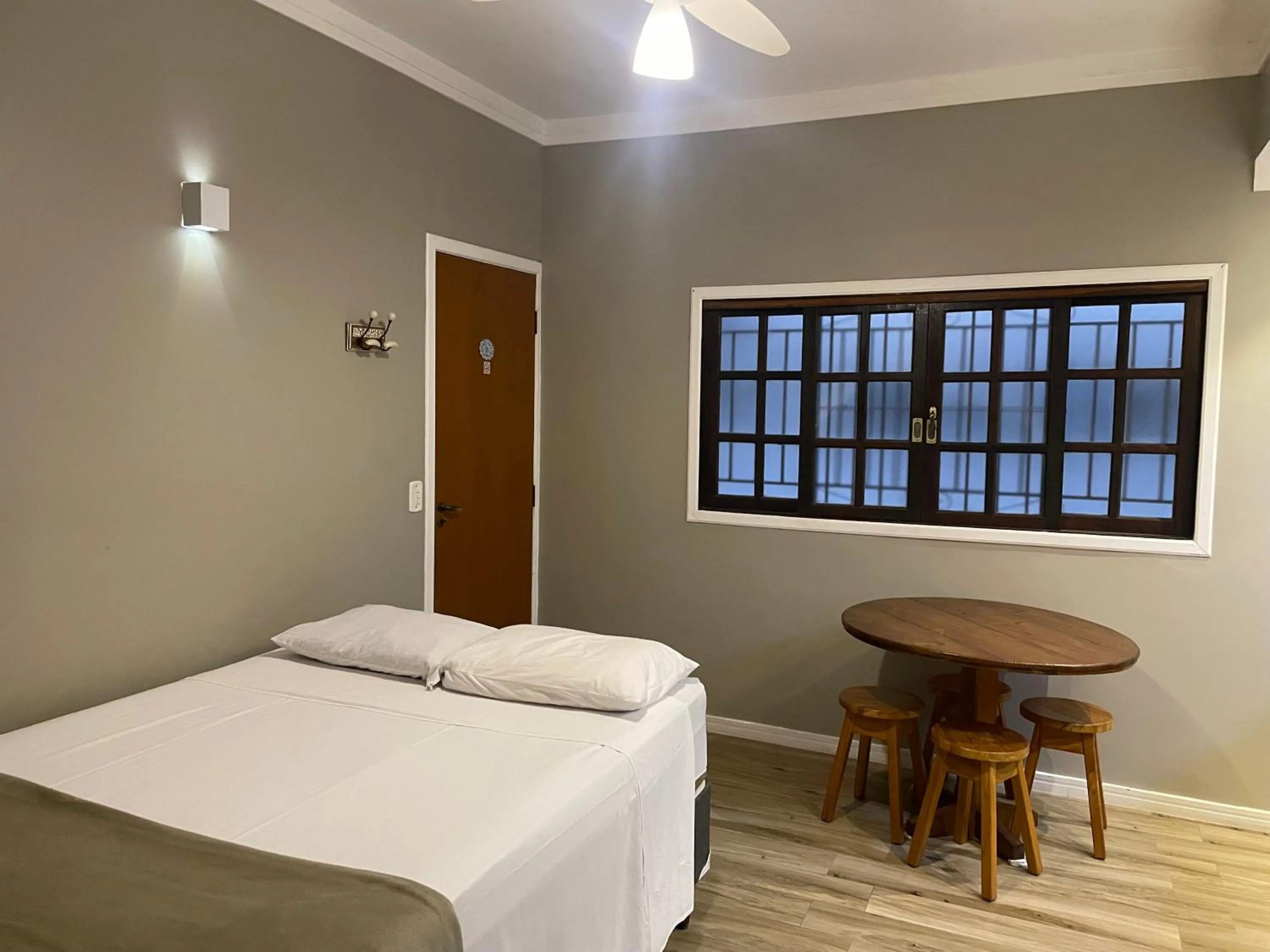 Bed in Pousada Chilli Brasil