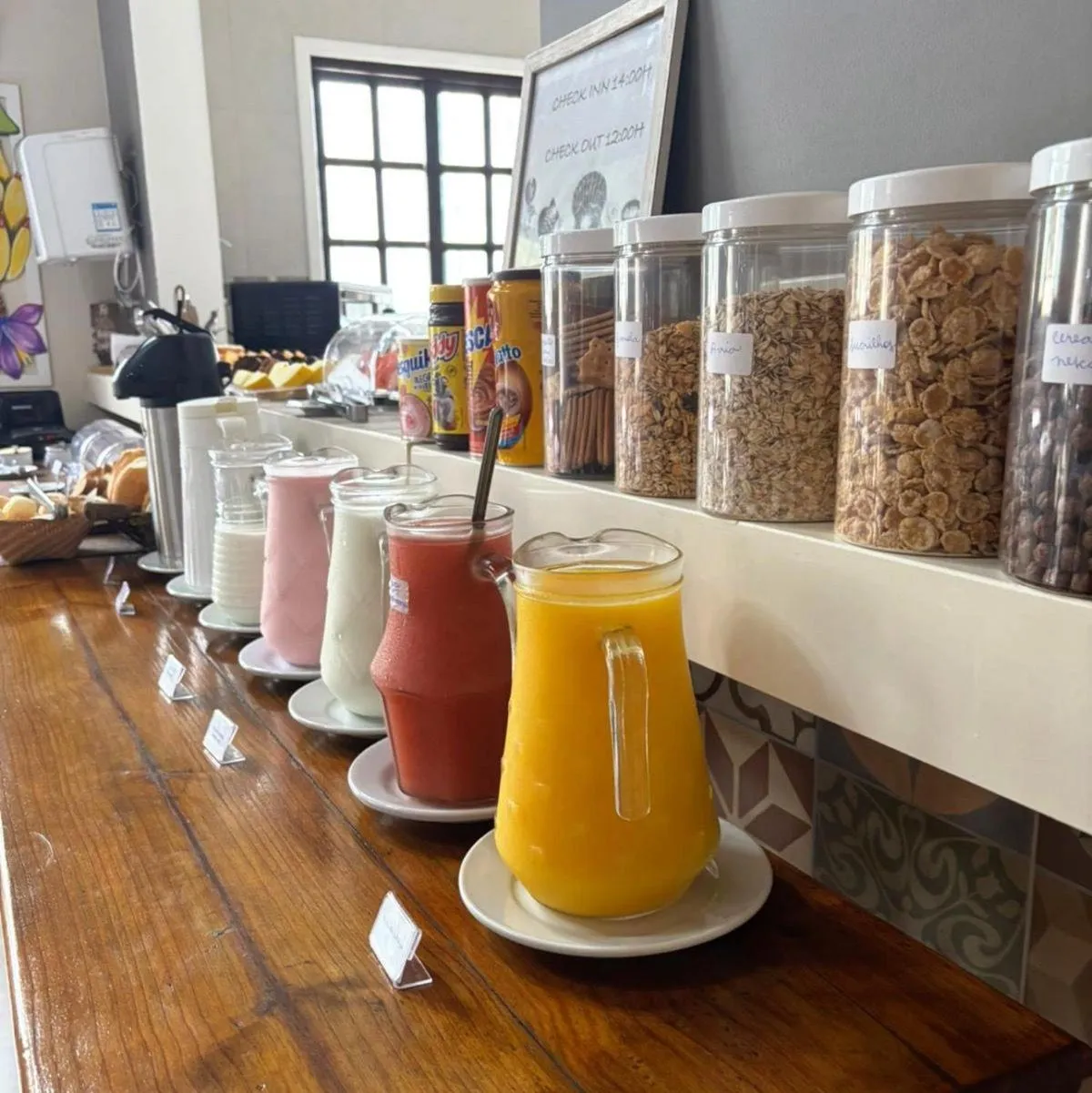 Breakfast in Pousada Chilli Brasil