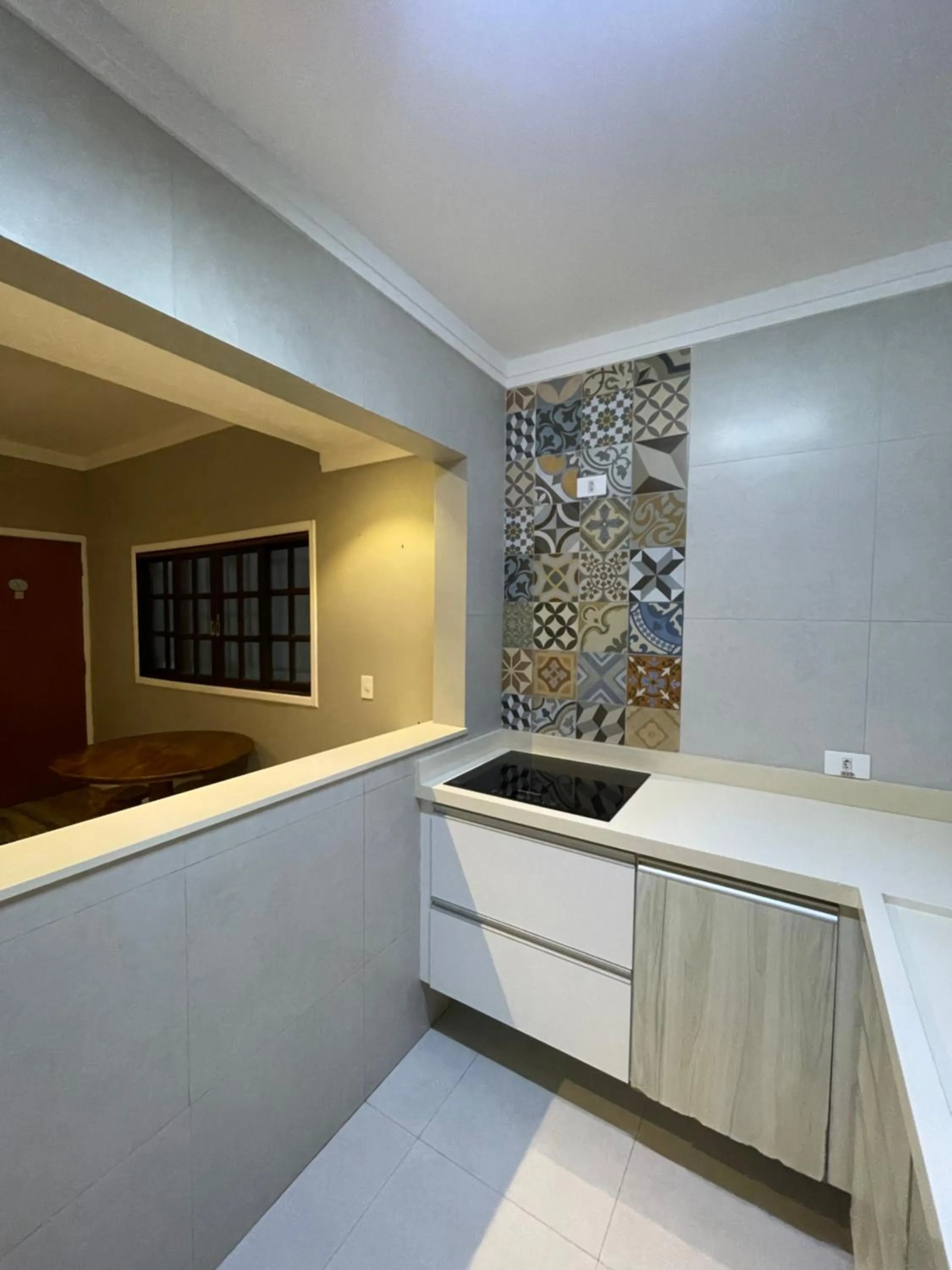 Communal kitchen in Pousada Chilli Brasil