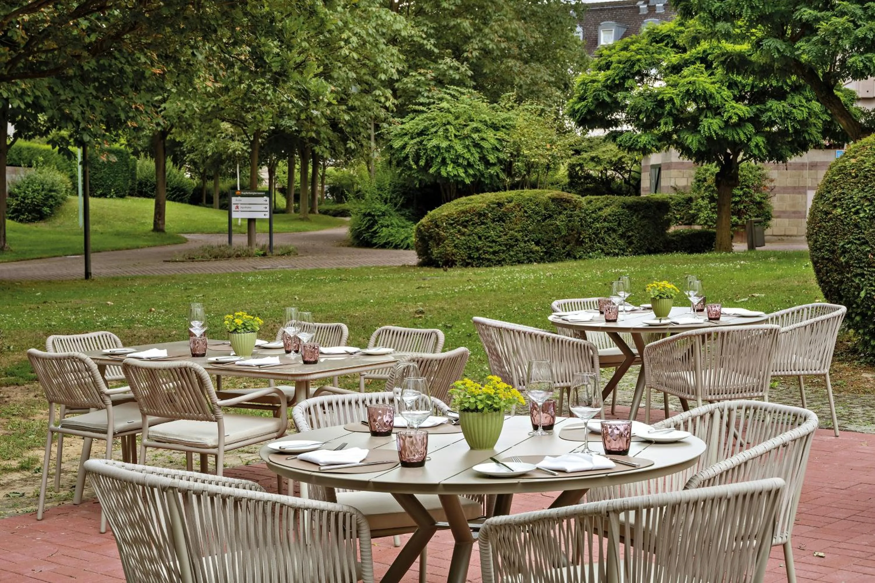 Balcony/Terrace in Leonardo Hotel Mainz