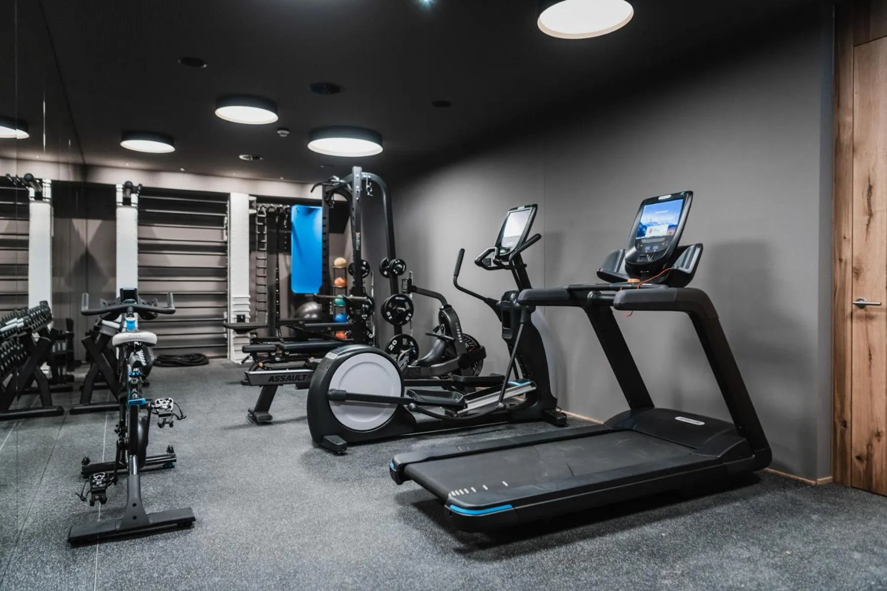 Fitness centre/facilities in Berghotel Biberkopf