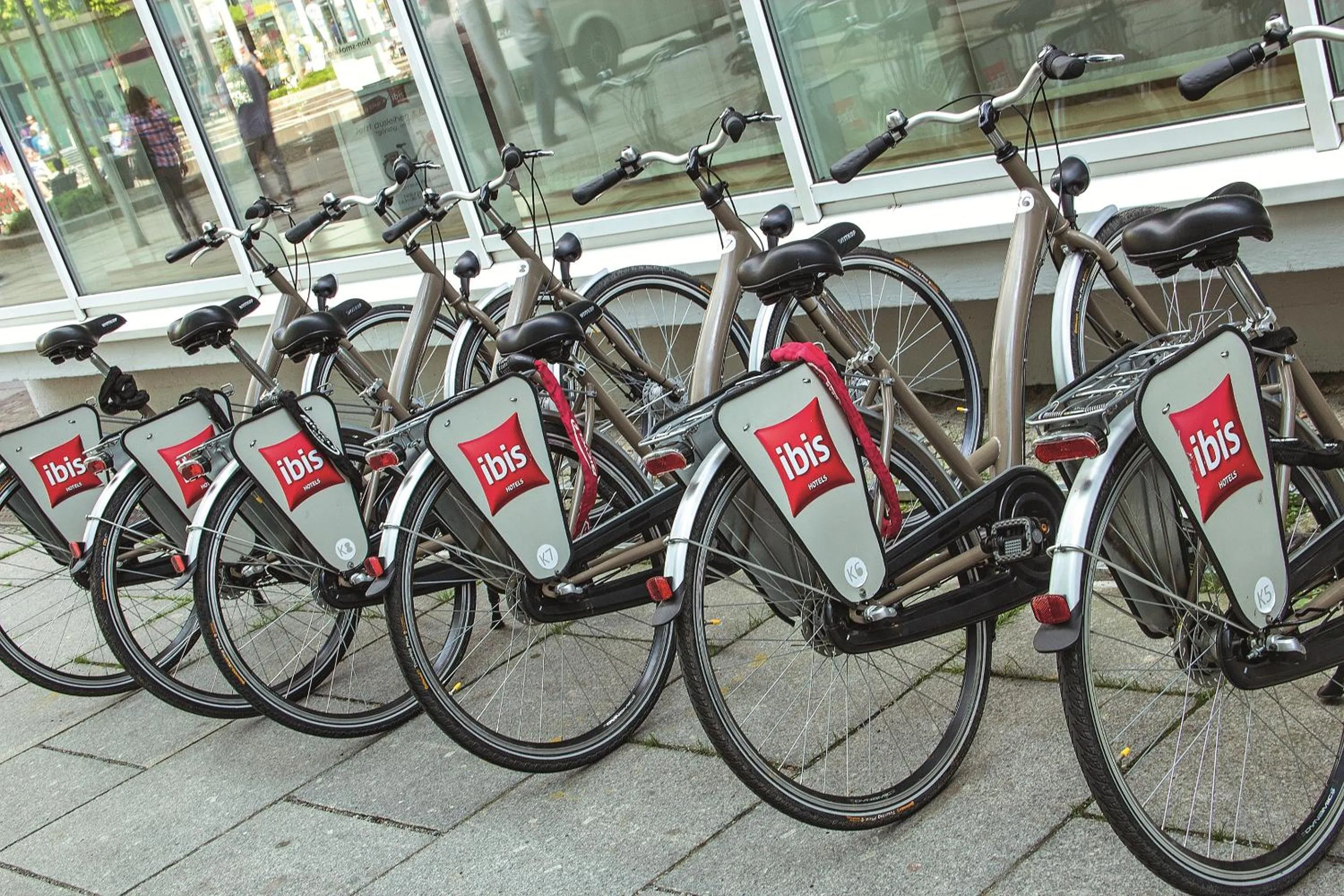 Cycling in ibis Dresden Zentrum