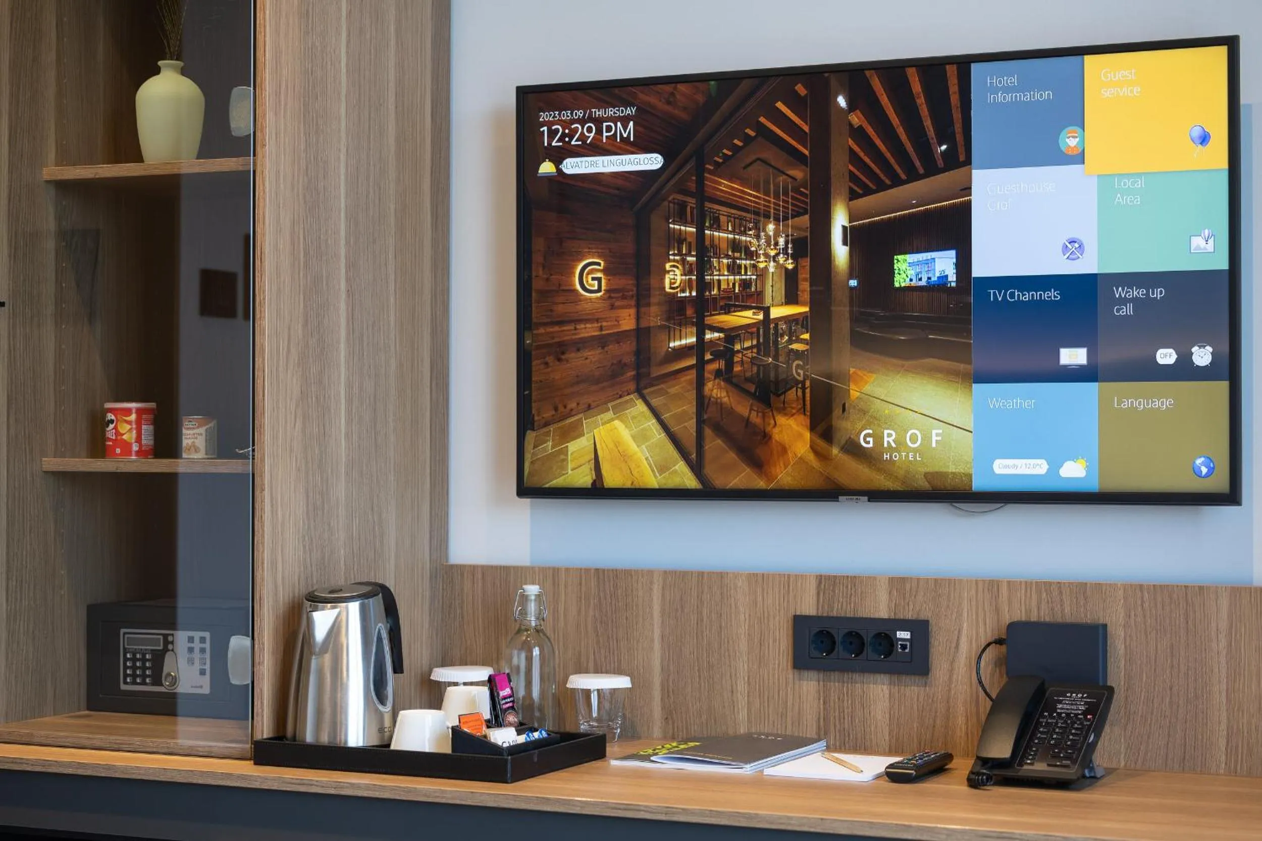 Property building in Hotel Grof