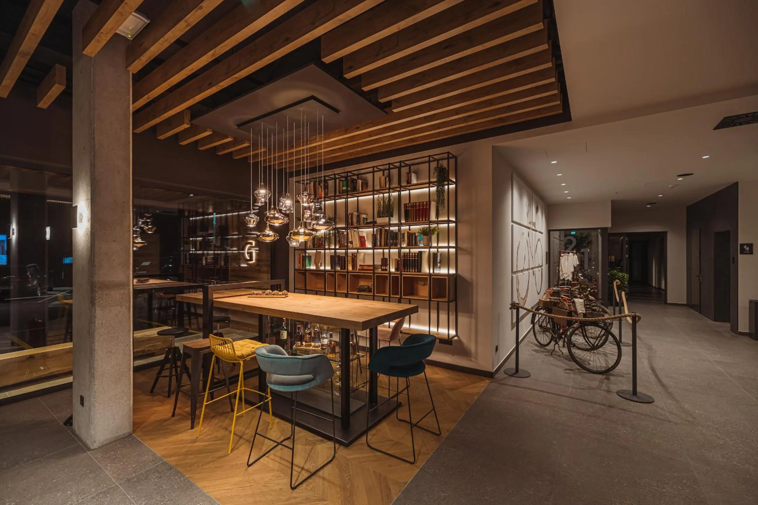 Lobby or reception in Hotel Grof