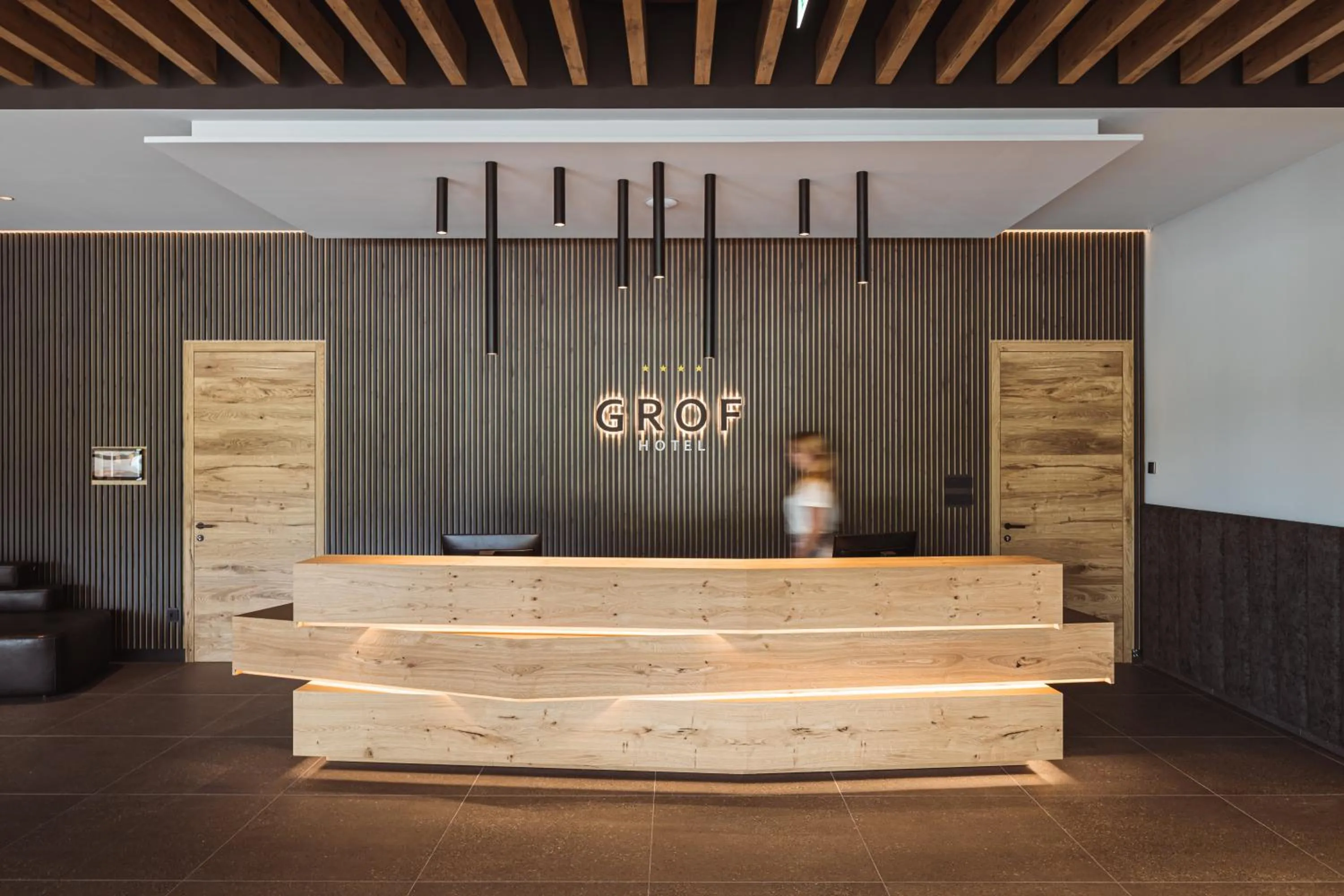 Lobby or reception in Hotel Grof