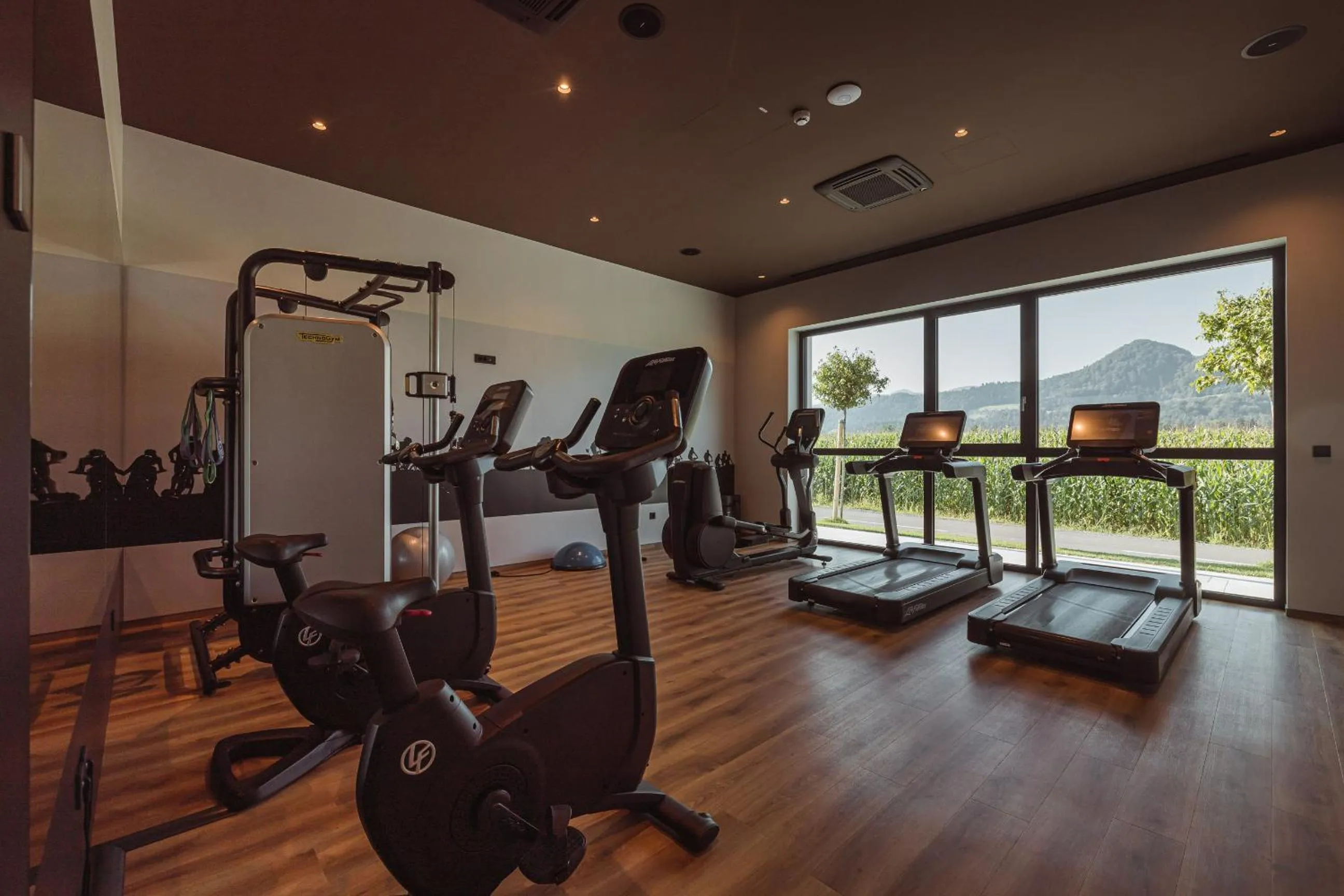 Fitness centre/facilities in Hotel Grof