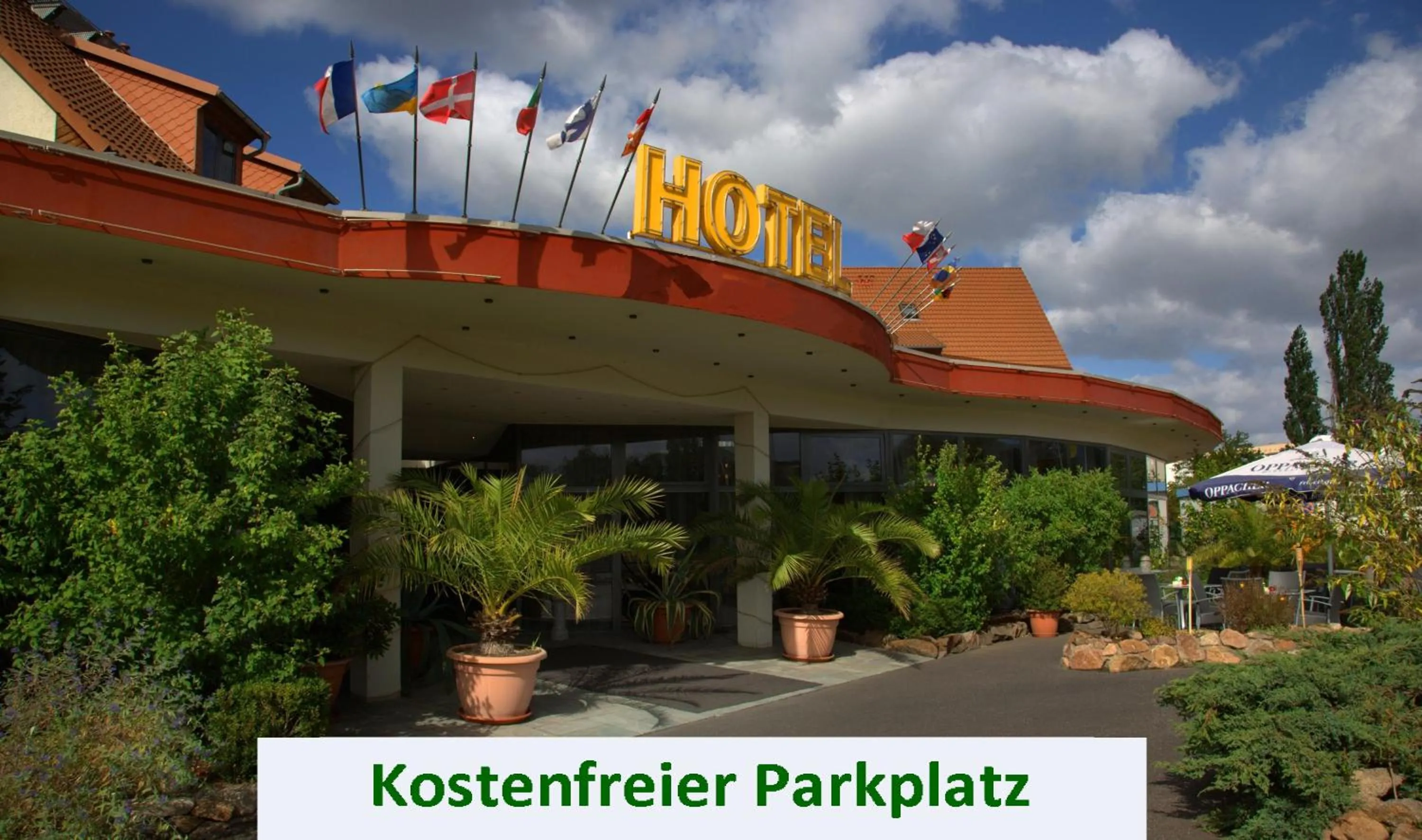 Property building in WEST Hotel an der Sächsischen Weinstrasse