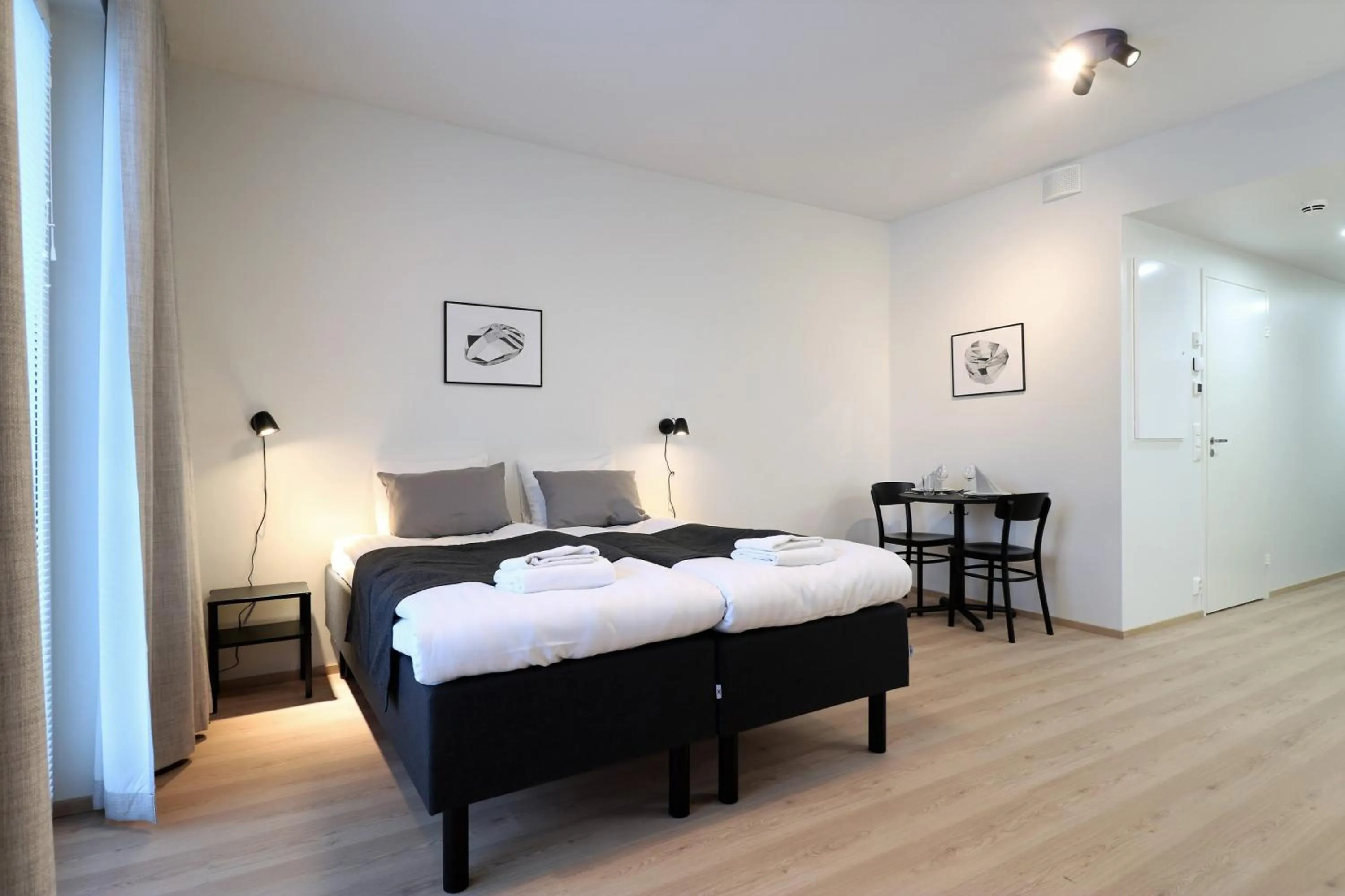 Bed in Forenom Aparthotel Tampere Kaleva