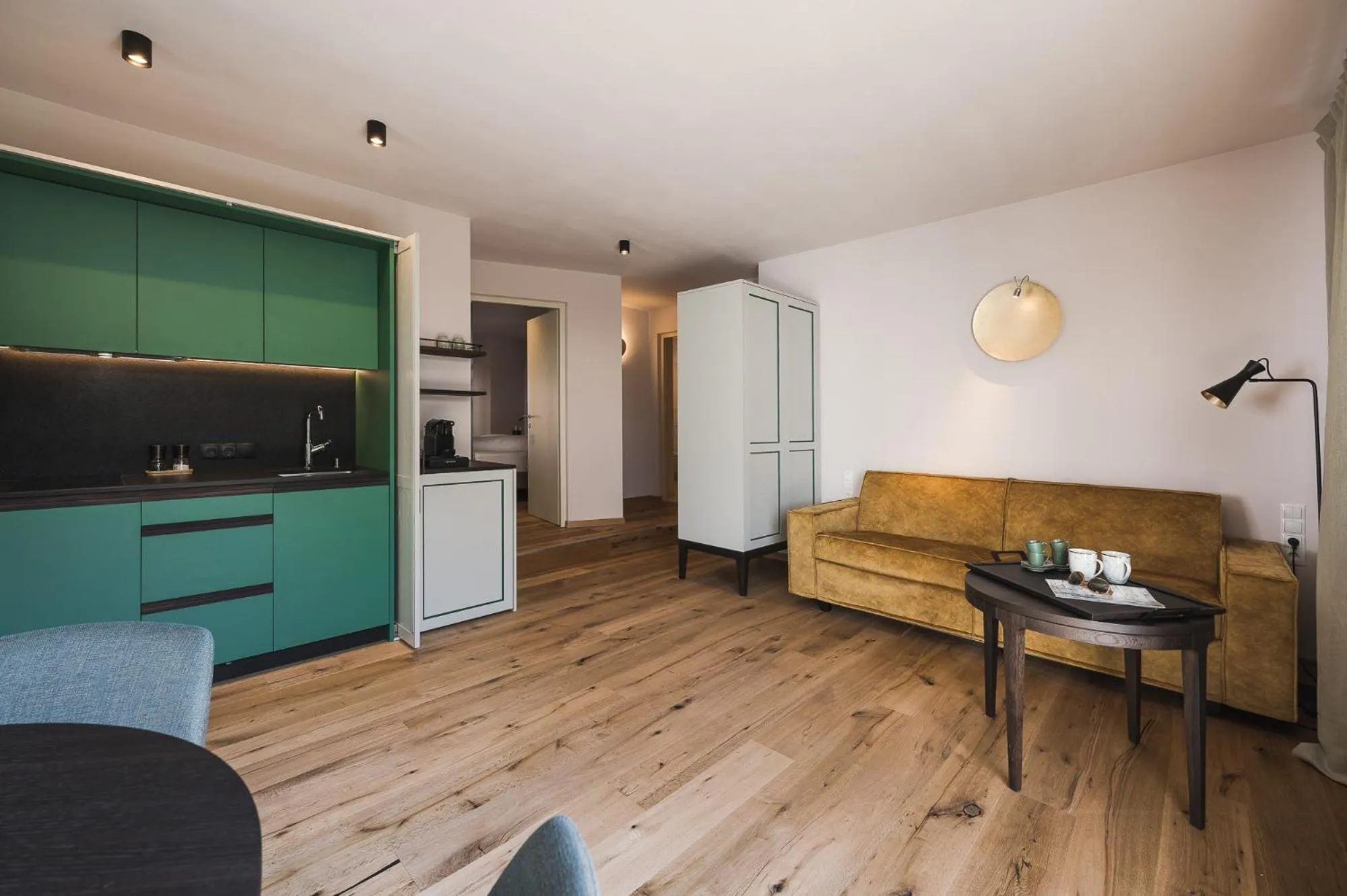 Kitchen or kitchenette in Ansitz am Eck by Hotel Pernhof