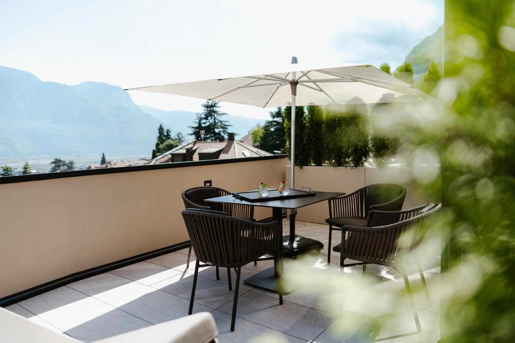 Balcony/Terrace in Ansitz am Eck by Hotel Pernhof