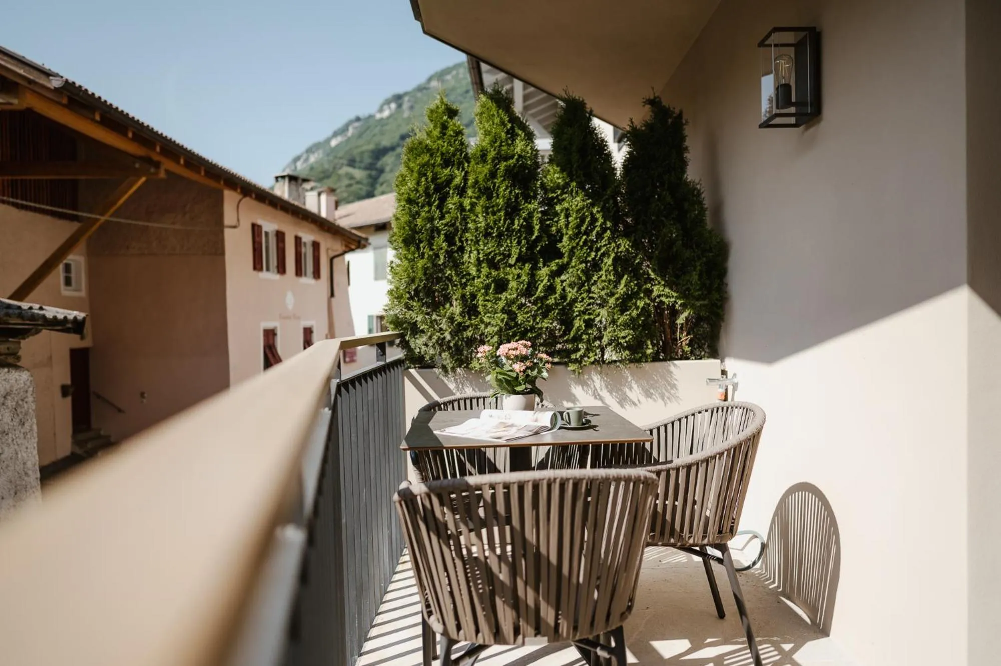 Balcony/Terrace in Ansitz am Eck by Hotel Pernhof
