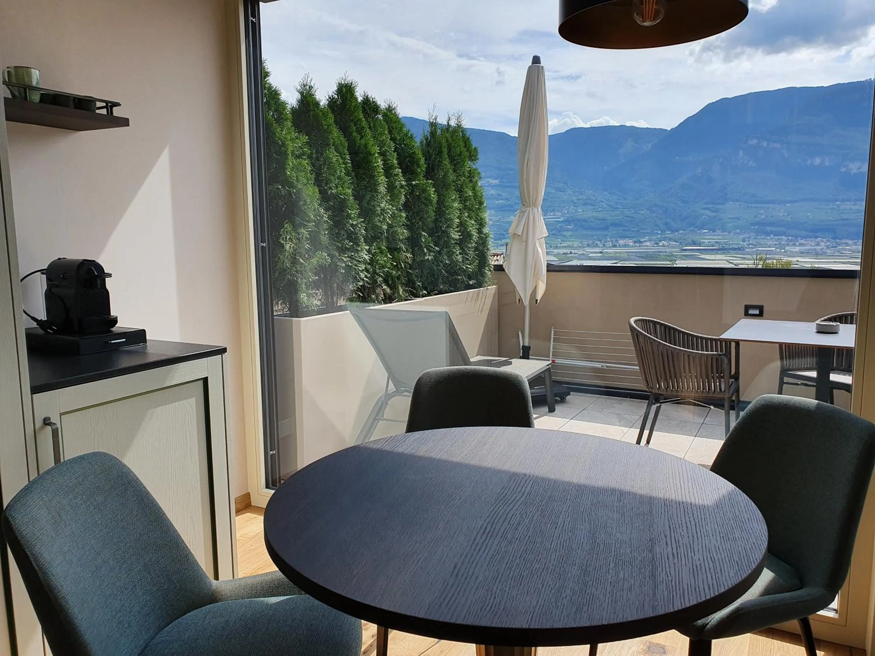 Balcony/Terrace in Ansitz am Eck by Hotel Pernhof