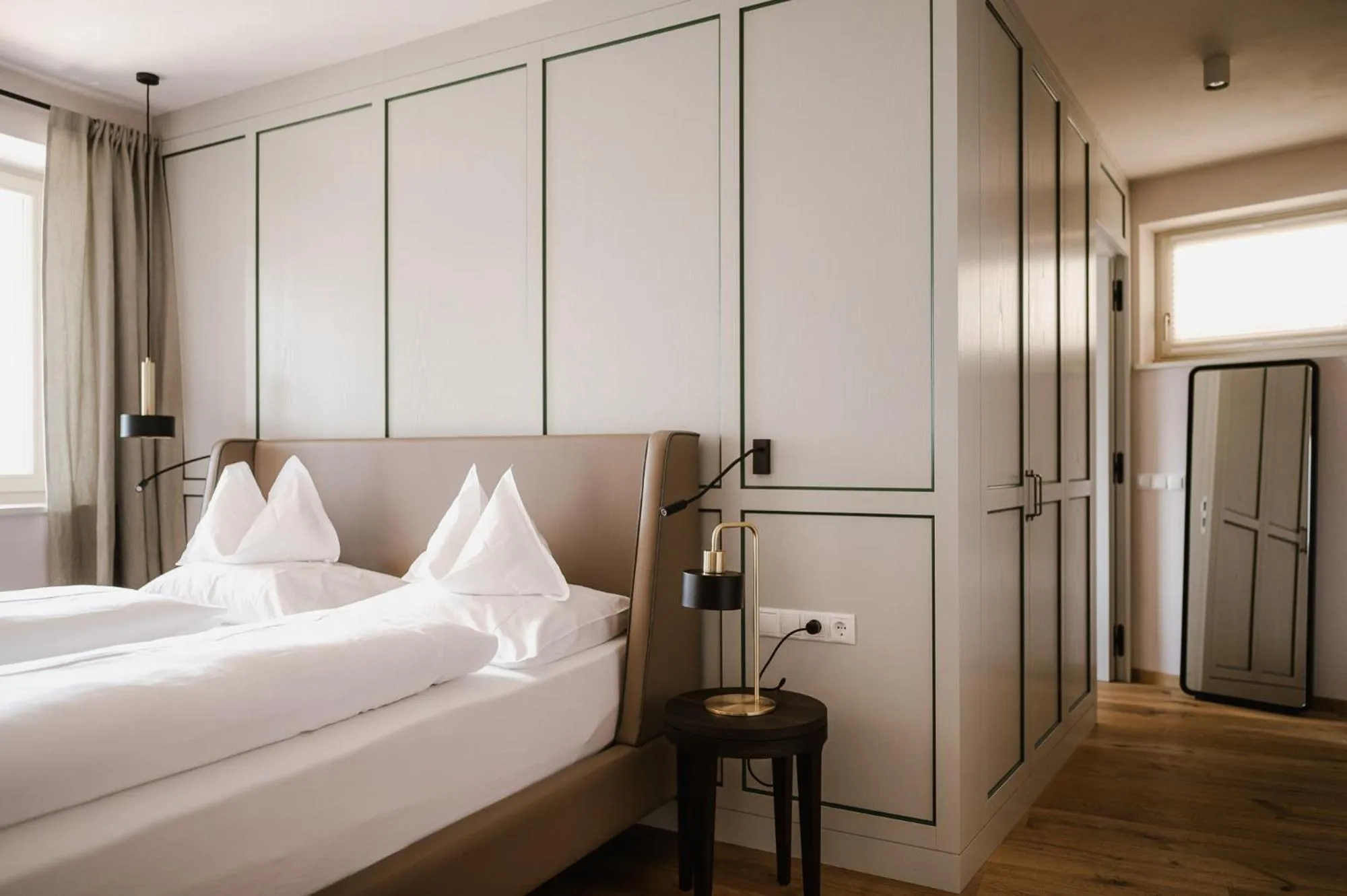 Bedroom, Bed in Ansitz am Eck by Hotel Pernhof