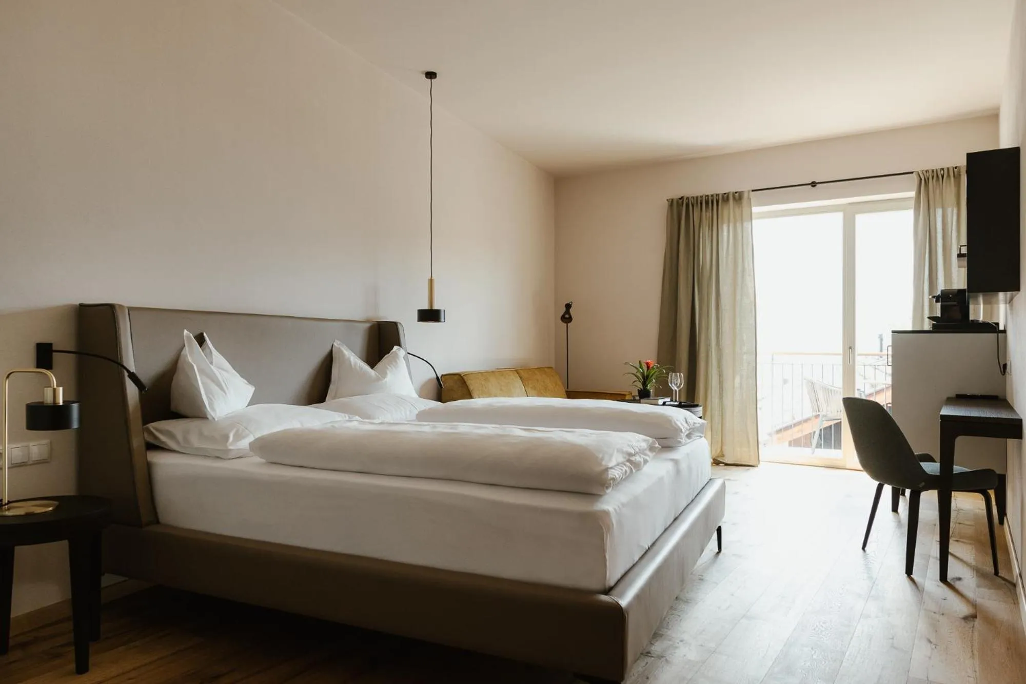 Bedroom, Bed in Ansitz am Eck by Hotel Pernhof