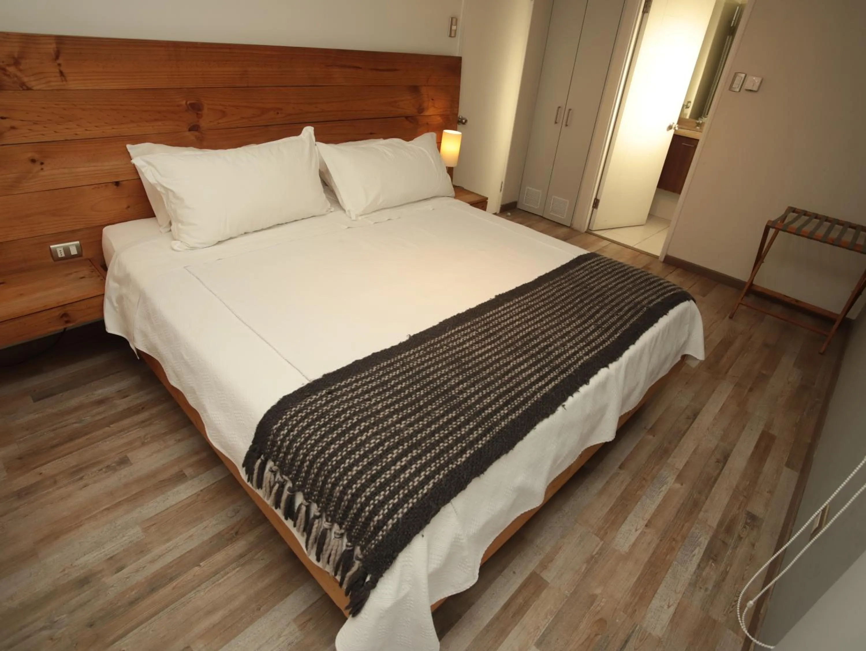 Bed in De Triana Hotel