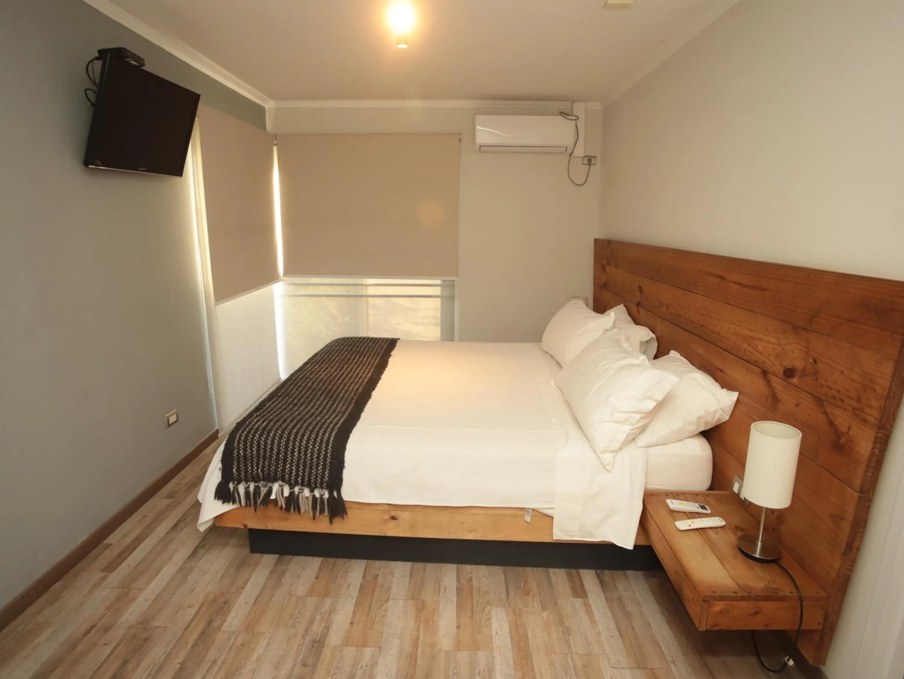 Bed in De Triana Hotel