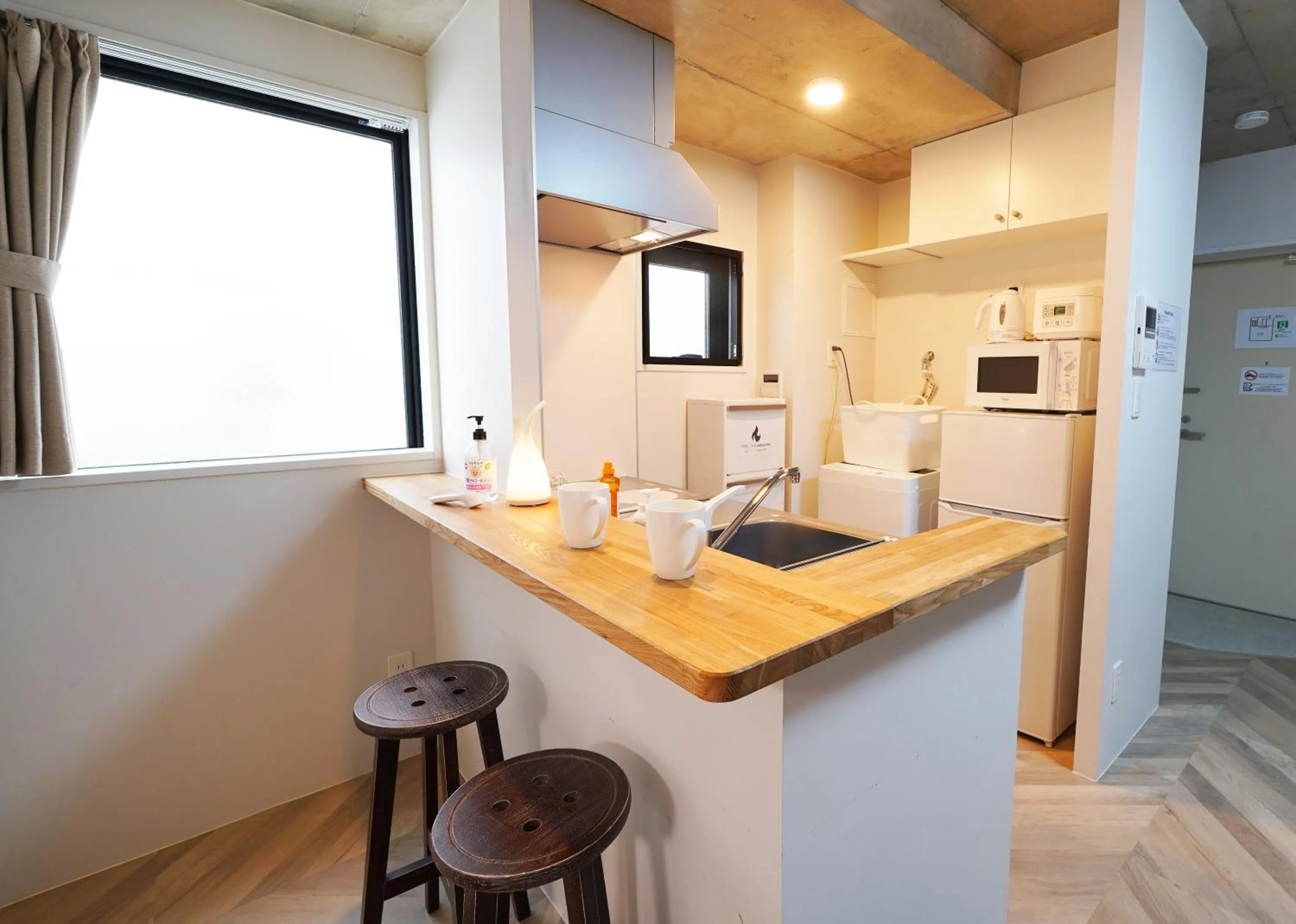 Kitchen or kitchenette in Laffitte Tokyo WEST