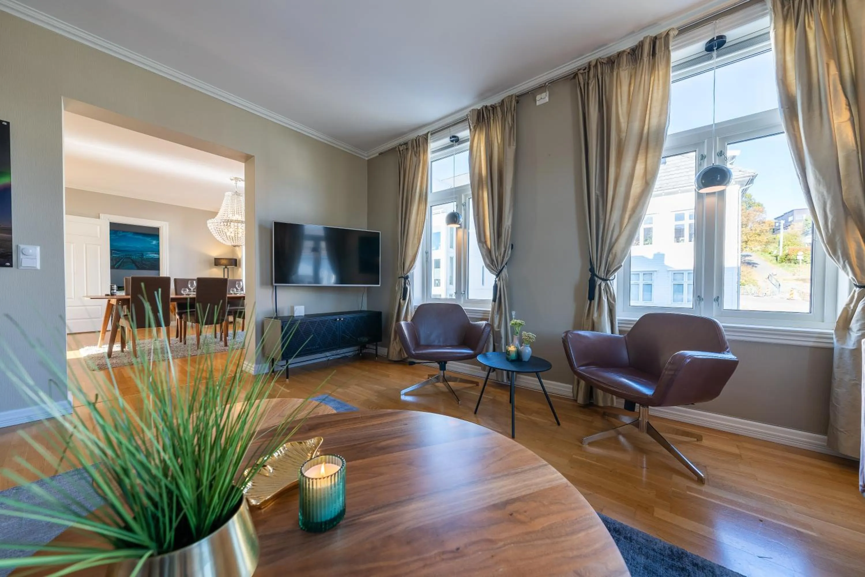 TV and multimedia in Enter Tromsø - Exclusive Apartments